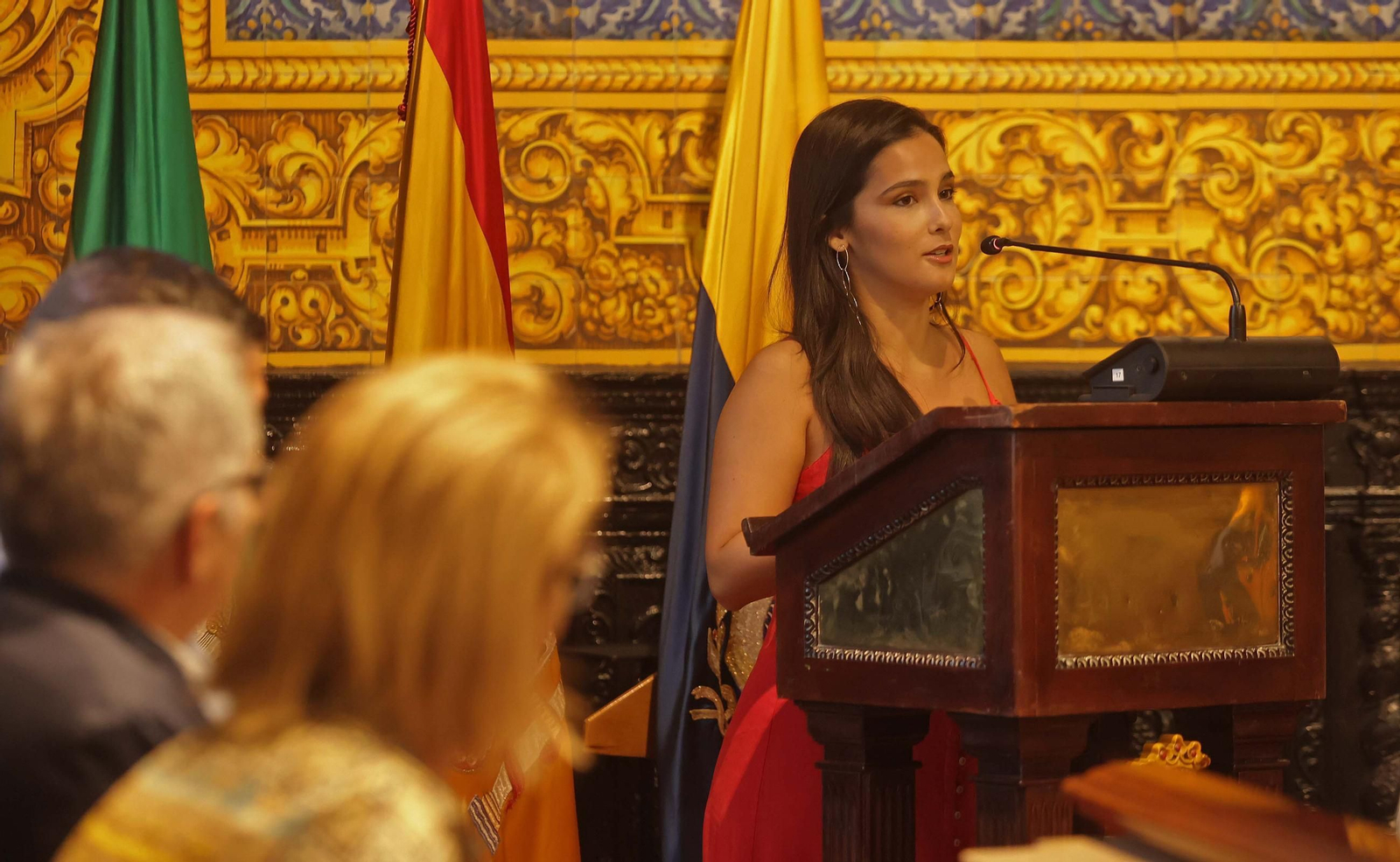 Fotos del acto de reconocimiento a Crescencio Torés en el Ayuntamiento de Algeciras