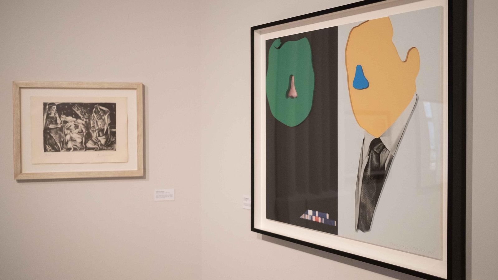 Picasso también está presente como grabador.