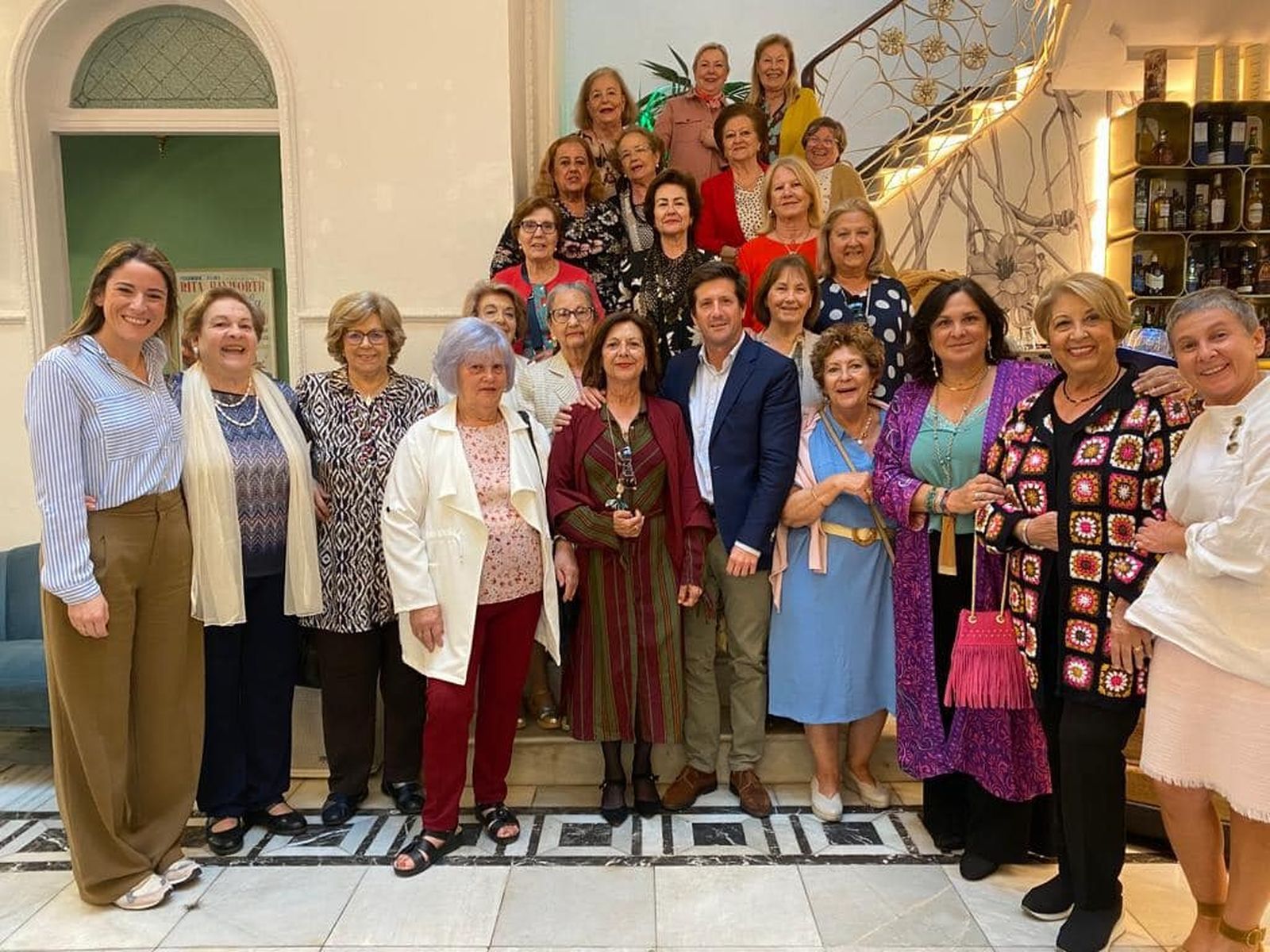 Carrillo junto a García de Longoria en un encuentro de precampaña.