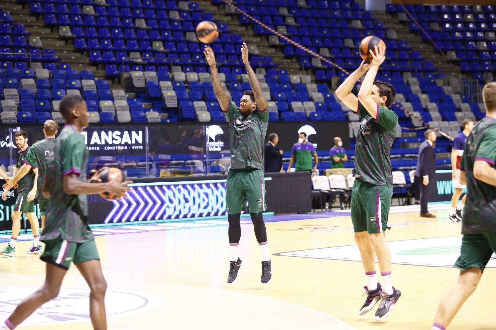 El Unicaja-Obradoiro, en fotos