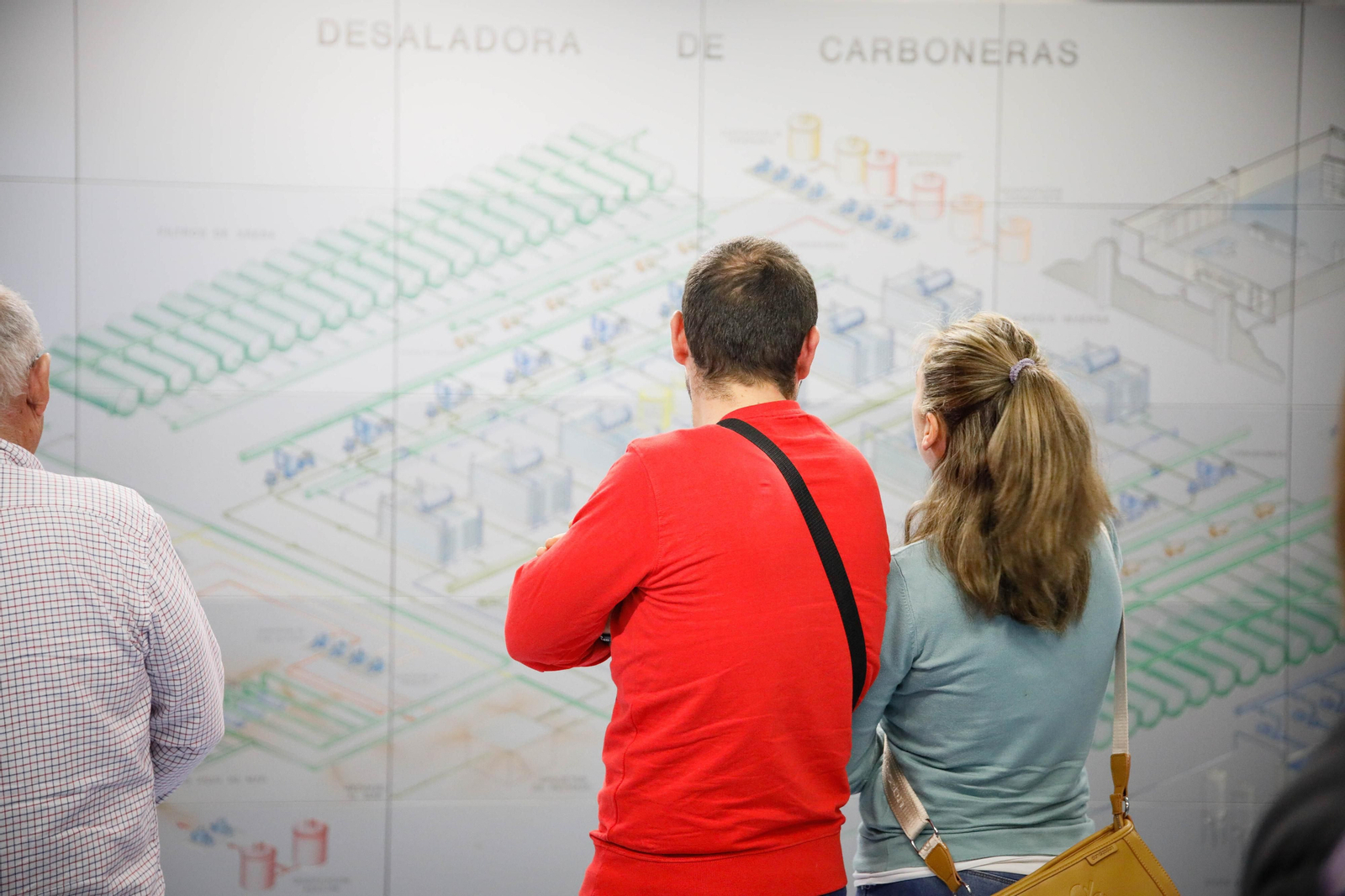 CUCN visita la desaladora de Carboneras y las balsas de Níjar