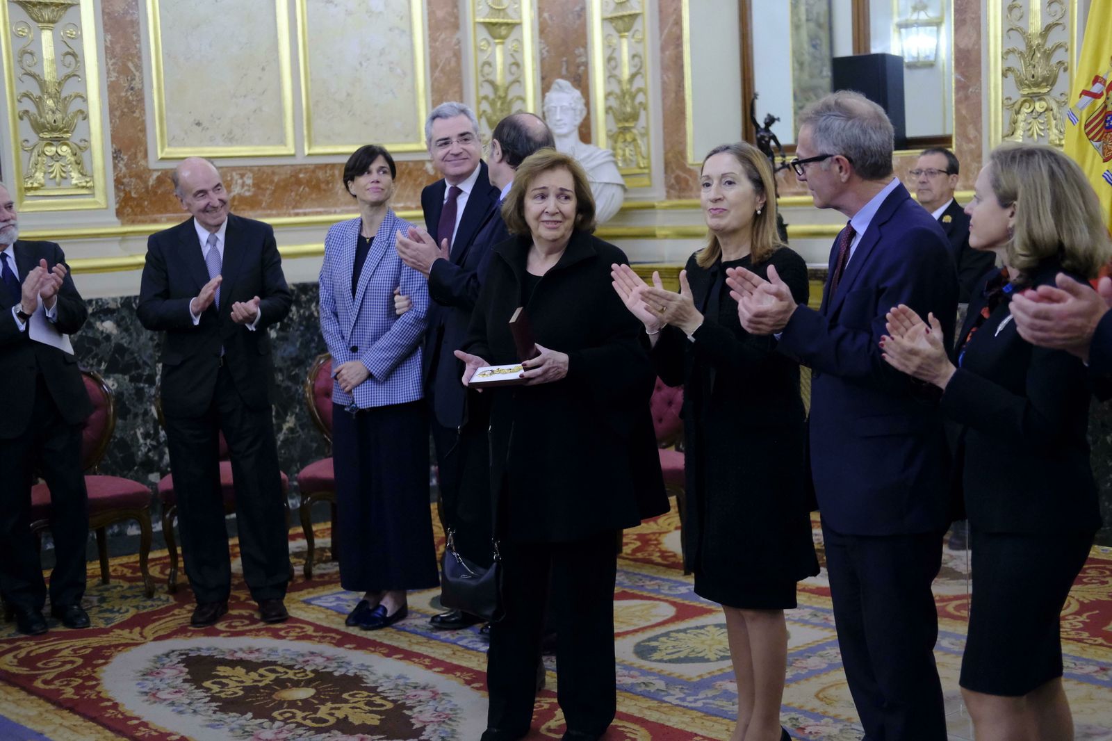 Las imágenes del homenaje a Pérez Llorca en el Congreso