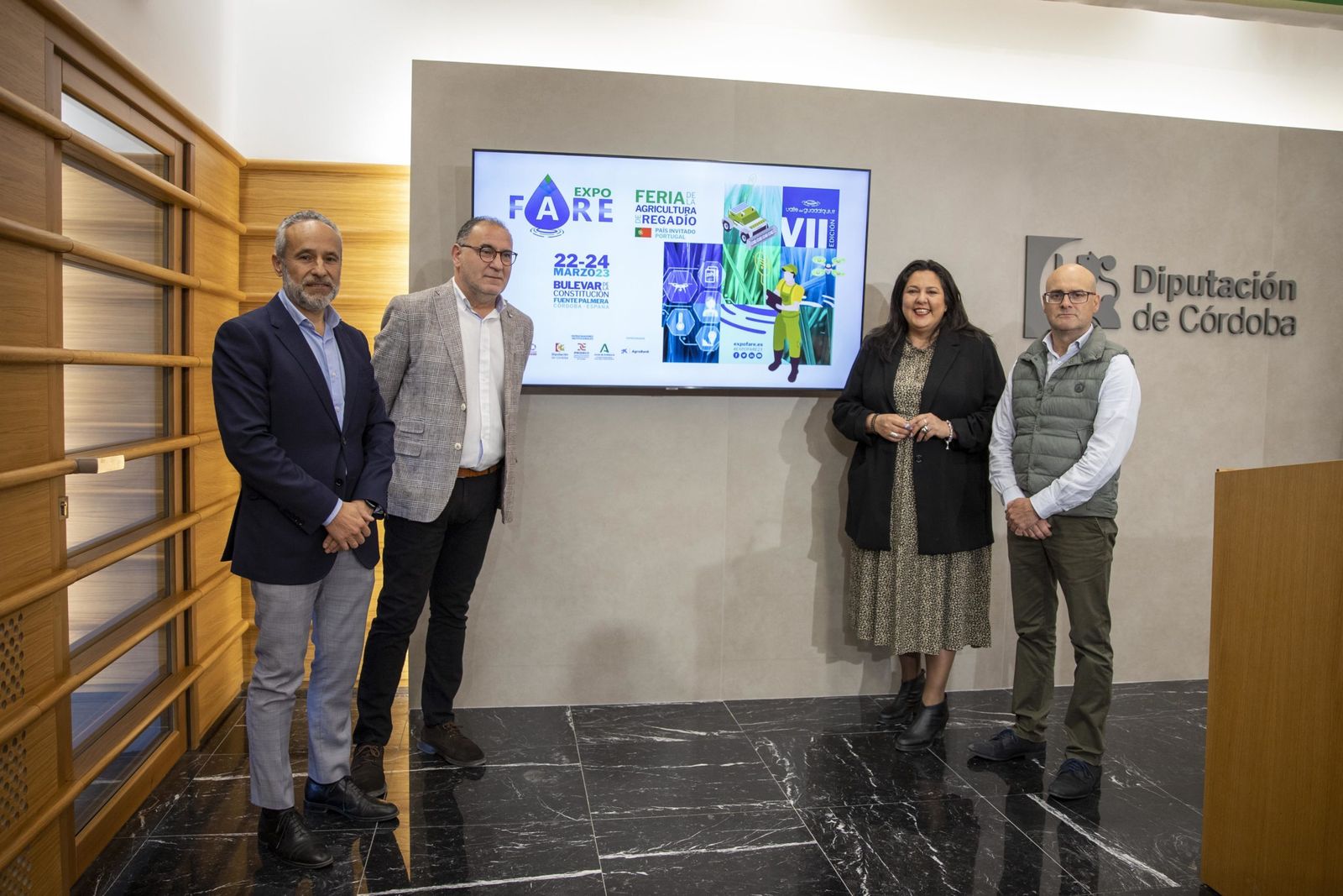 Presentación de ExpoFare en la Diputación de Córdoba