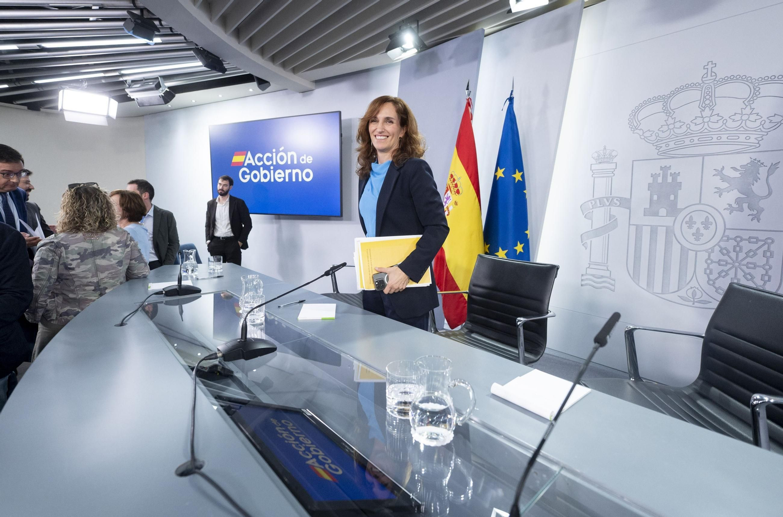 La ministra de Sanidad, Mónica García.