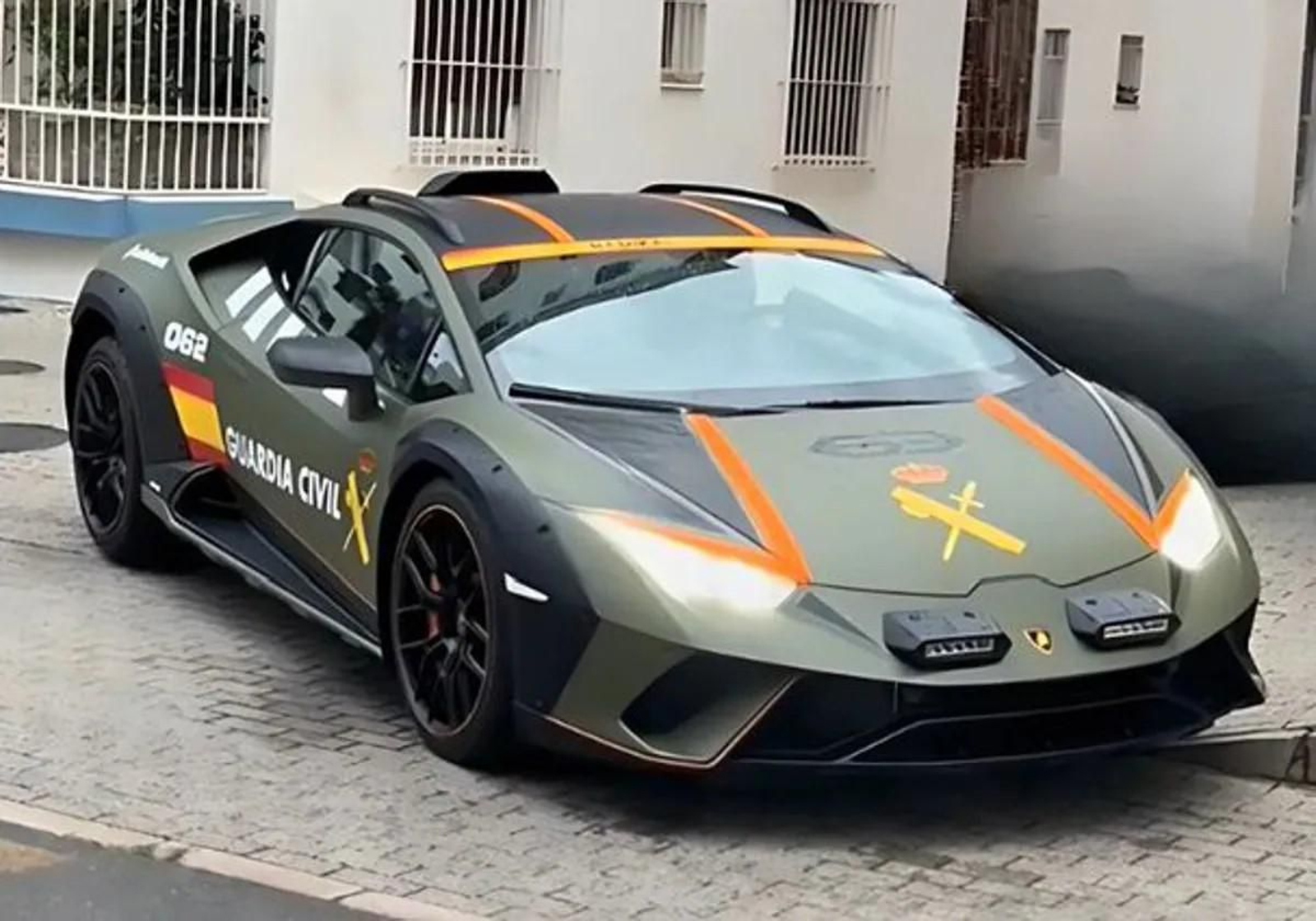 El Lamborghini de la Guardia Civil