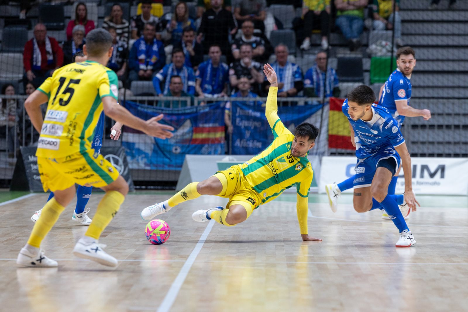 La victoria copera del Jaén FS sobre Quesos El Hidalgo Manzanares