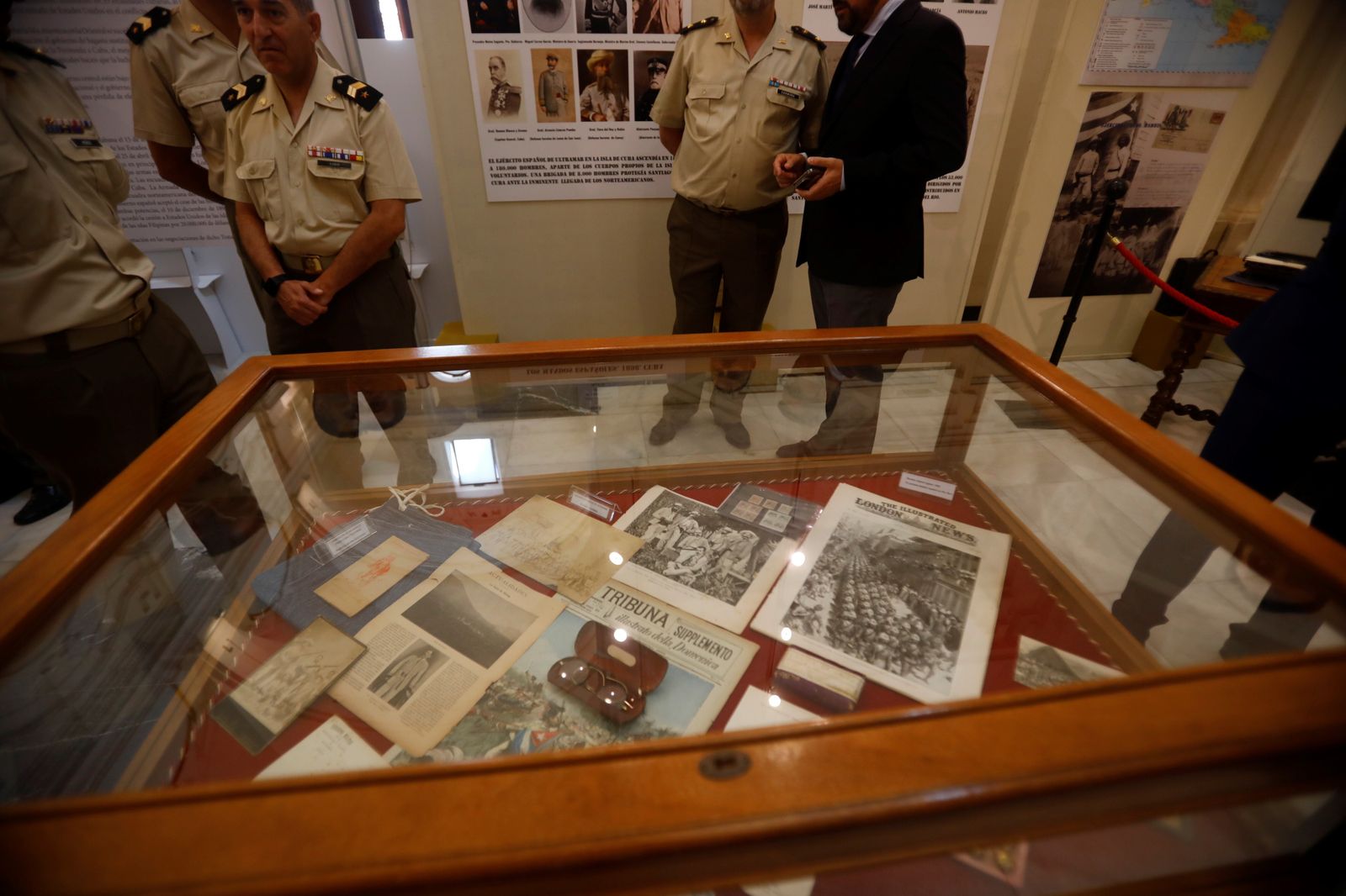 La exposición 'Cuba, Puerto Rico y Filipinas, 1492-1898 cuatro siglo de gestas en ultramar', en imágenes