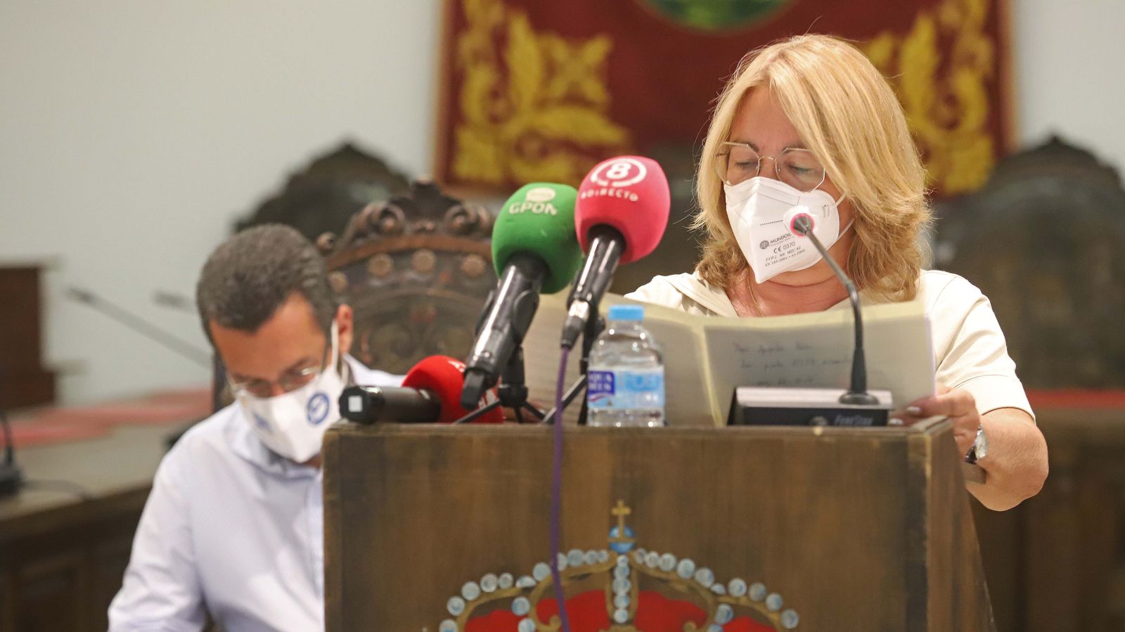 Fotos del reconocimiento a las victimas de bebés robados en La Línea