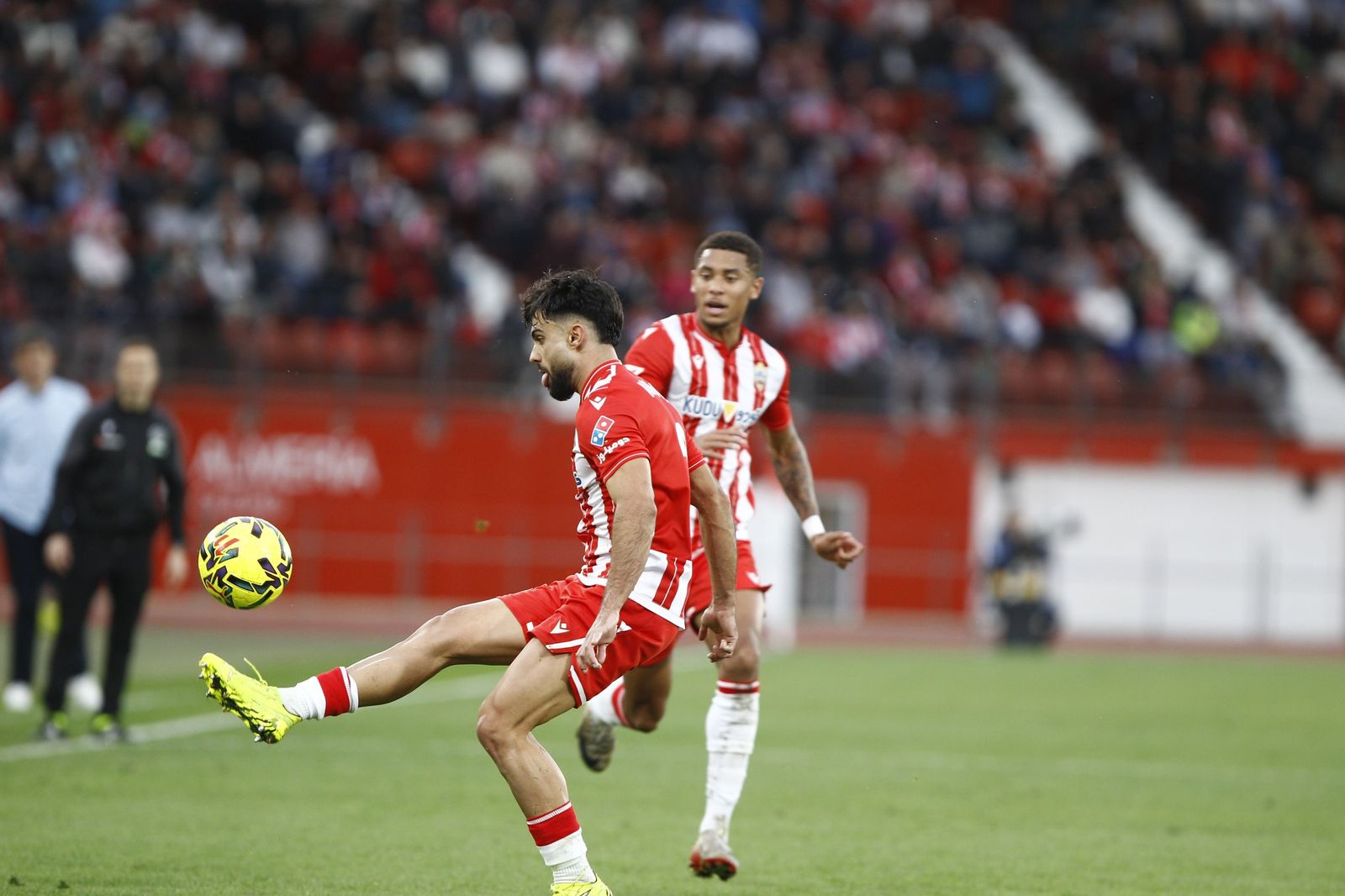 Las fotos del partido U.D. Almería-Granada C.F.