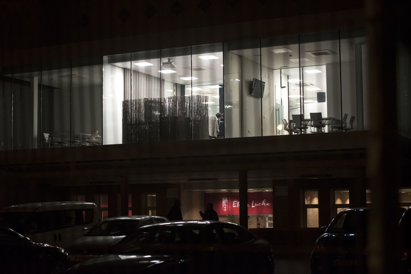 Las oficinas del Granada CF en el estadio Nuevo Los Cármenes