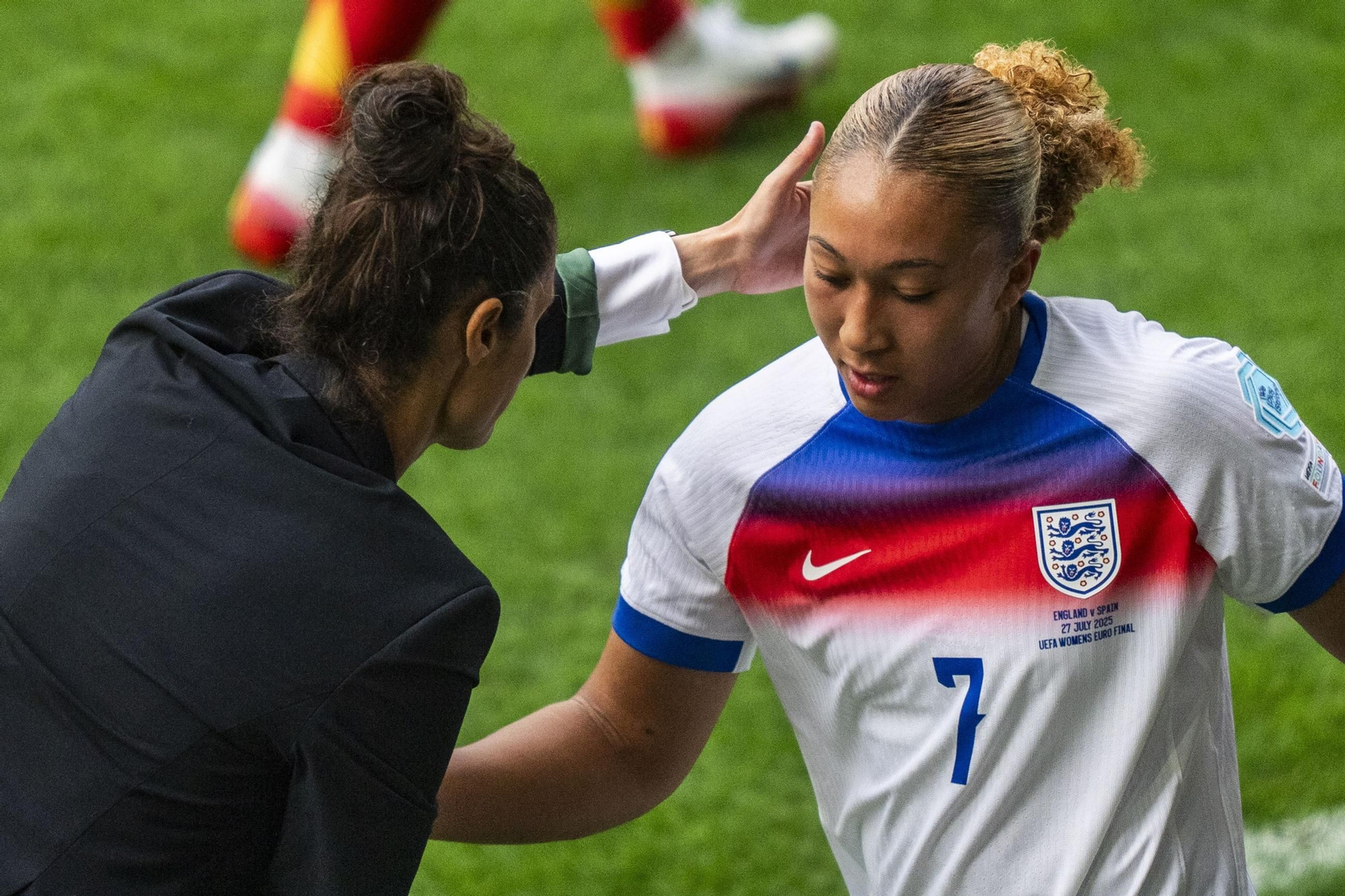 Las mejores imágenes de la final España - Inglaterra de la Eurocopa femenina
