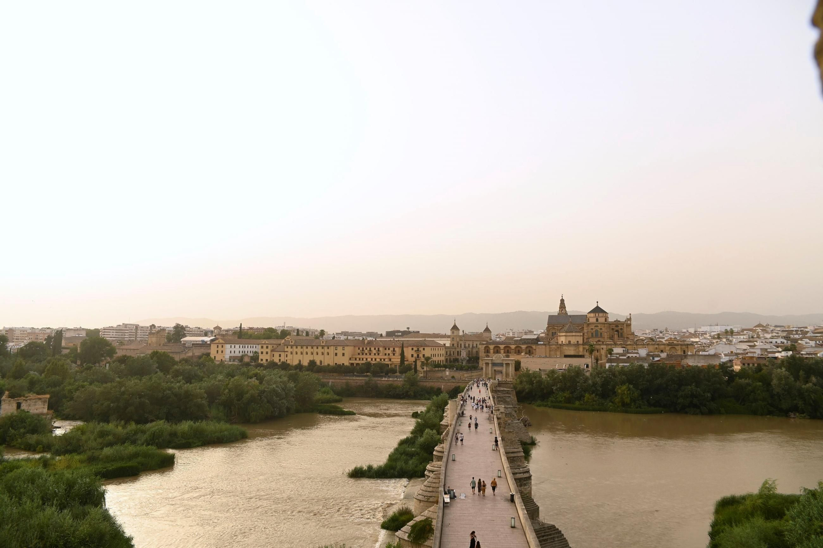 Calima sobre Córdoba