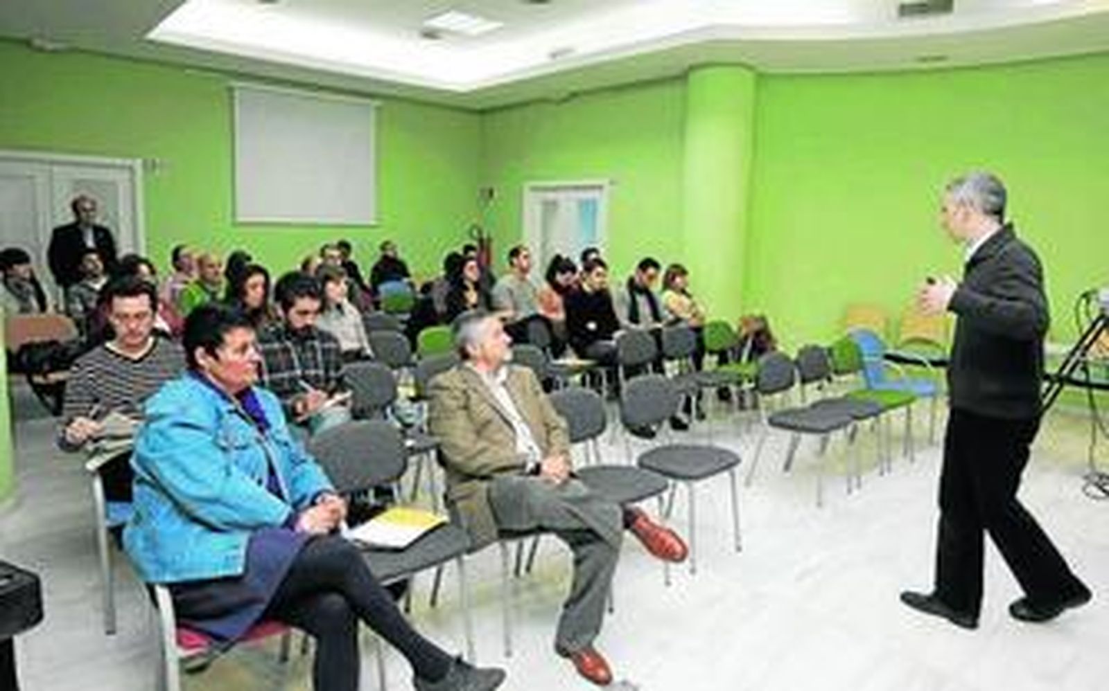 El arquitecto Albert López fue uno de los protagonistas de la mañana en el CADE.