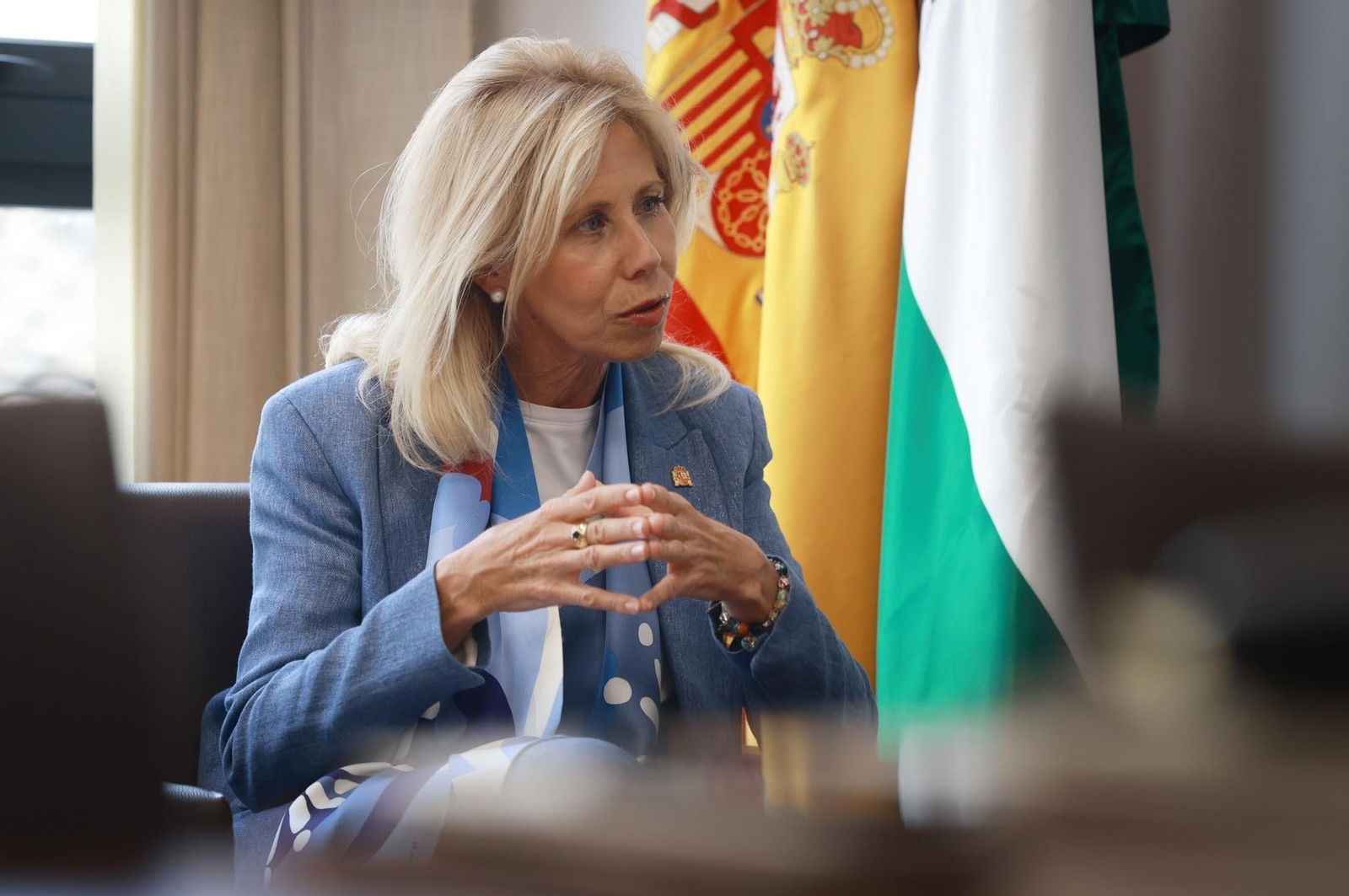 La subdelegada del Gobierno en Huelva, María José Rico.
