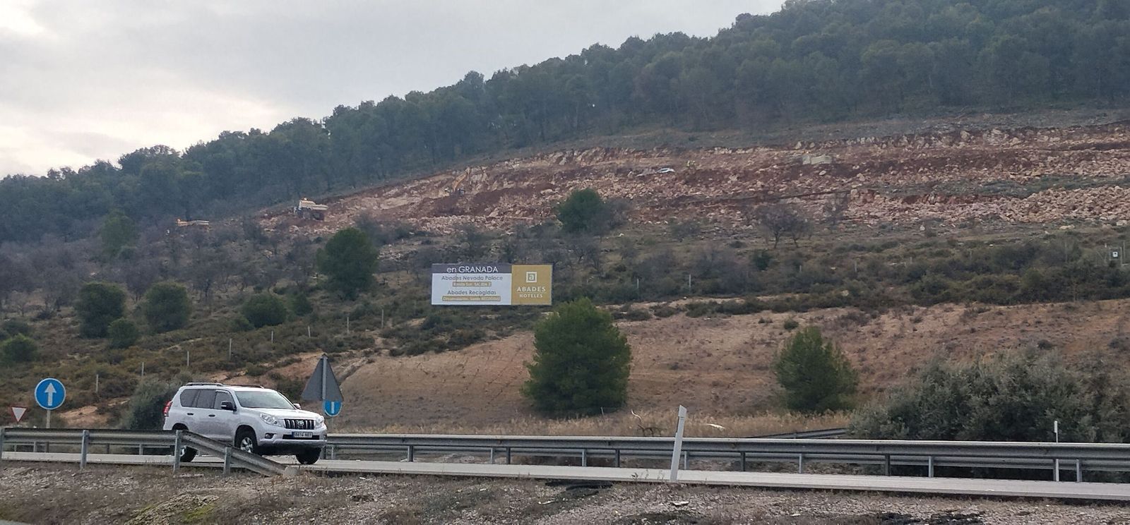 Obras en la Variante de Loja en el tramo A-92