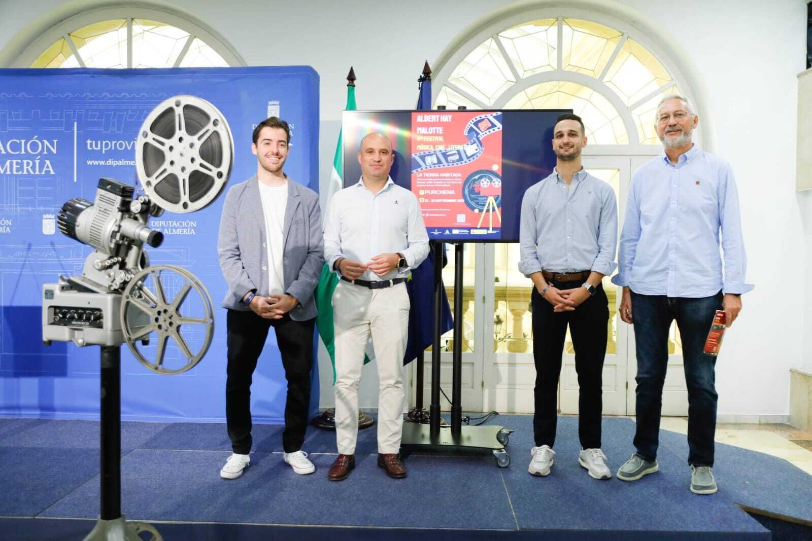 Acto de presentación del Festival ‘Albert Hay Malotte’ de Purchena.