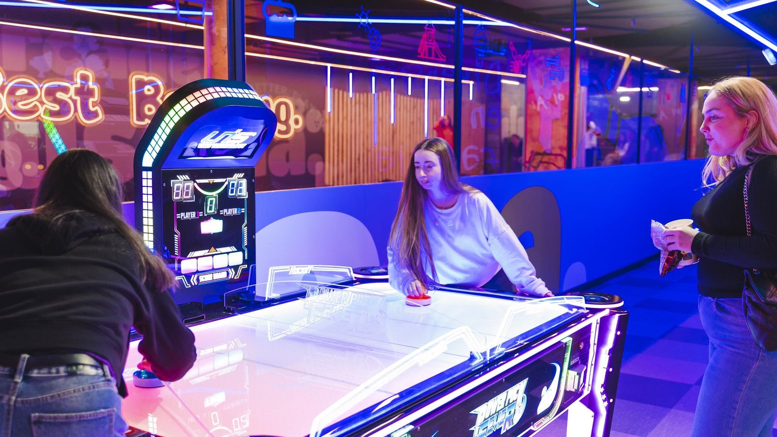 Así es la Zona Arcade. Así es la Zona Arcade.
