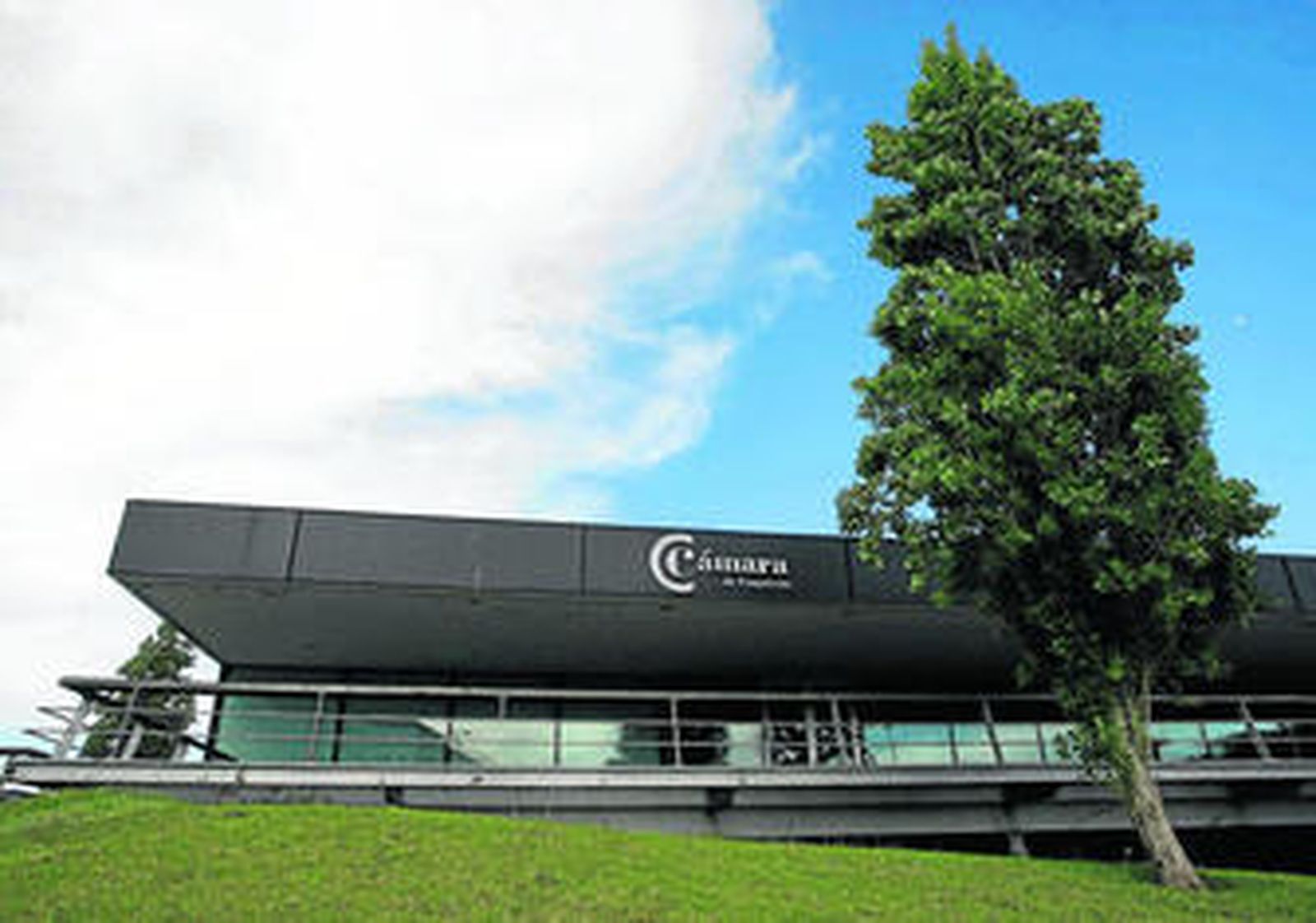 Una instantánea de la sede de la Cámara de Comercio.