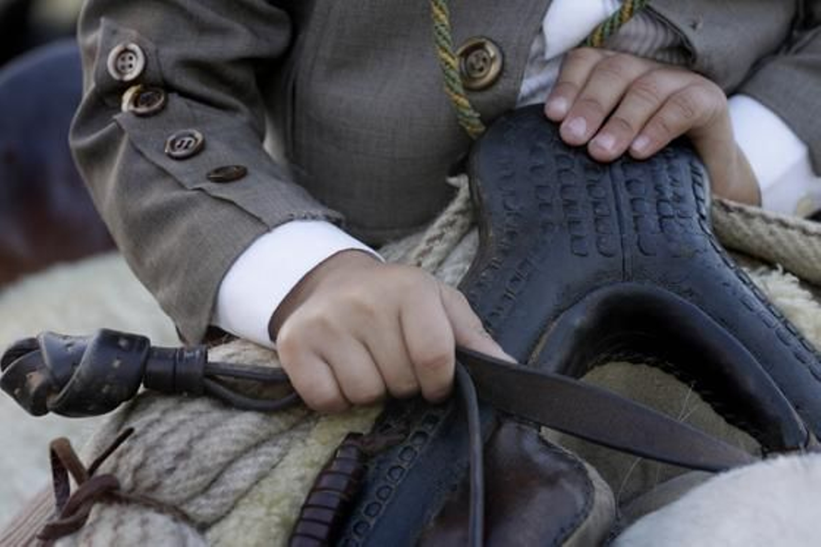 La Hermandad del Cerro del Águila inicia su peregrinación hacia El Rocío.

Foto: BELEN VARGAS