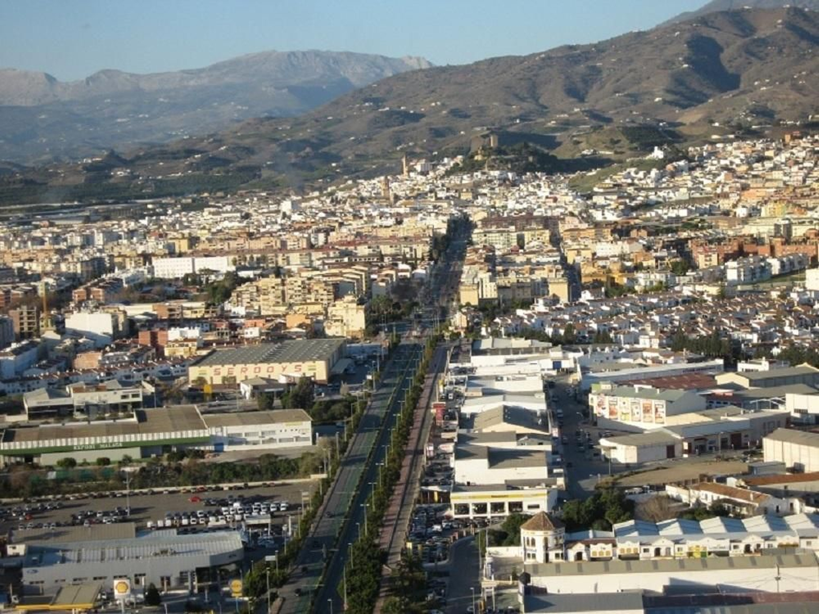 Panorámica de Vélez-Málaga.