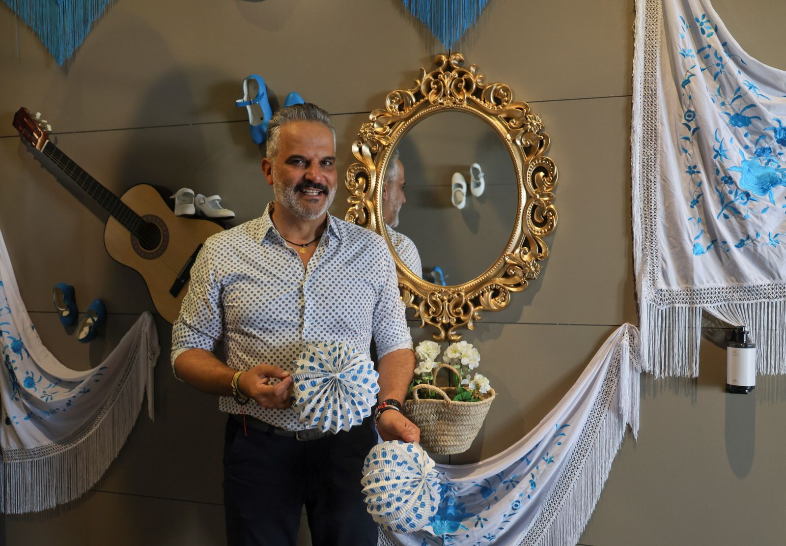 Jorge González, abanderado de la Feria de Málaga 2023.