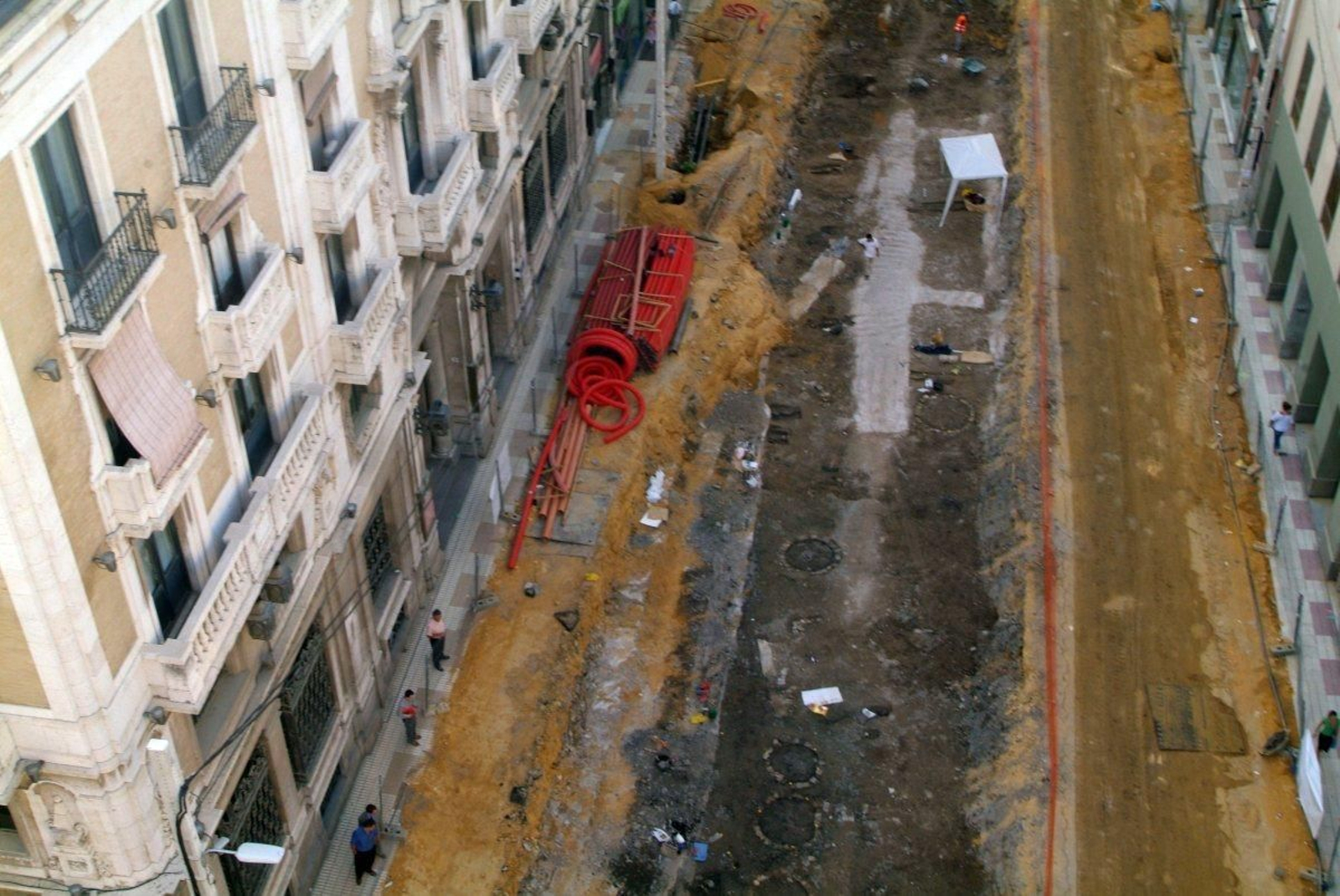 Las obras del Metrocentro