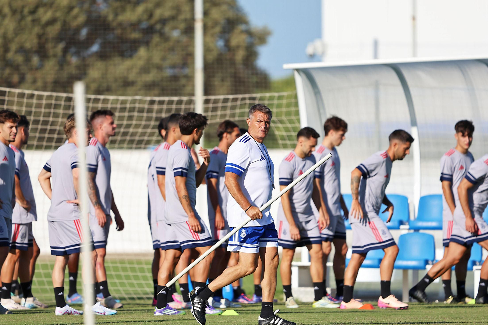 Las imágenes del primer entrenamiento del del Recreativo de Huelva