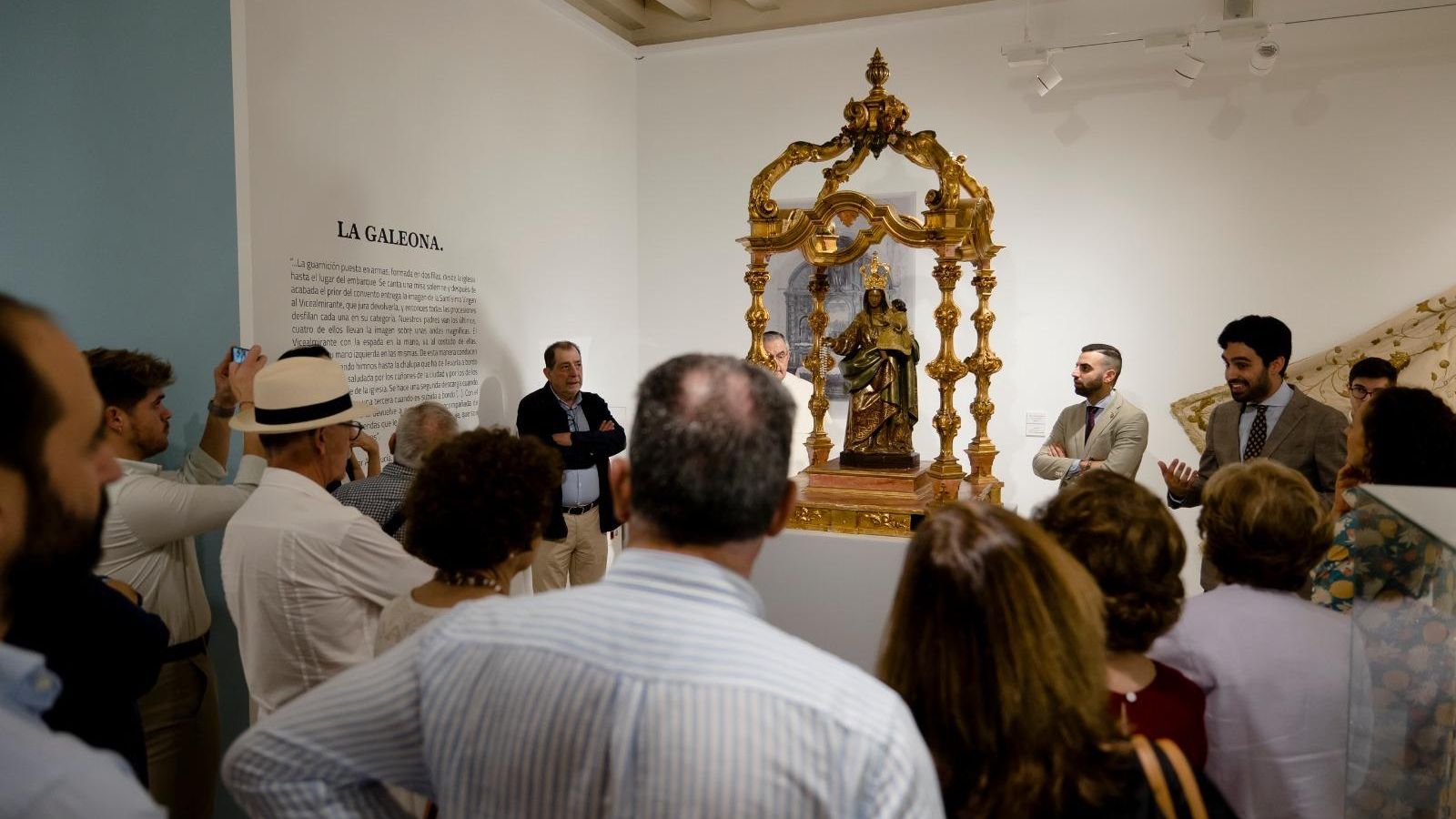 Espacio de la muestra dedicado a La Galeona.