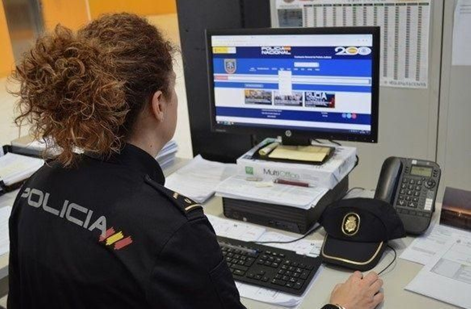 Unidad de delitos informáticos de la Policía Nacional.