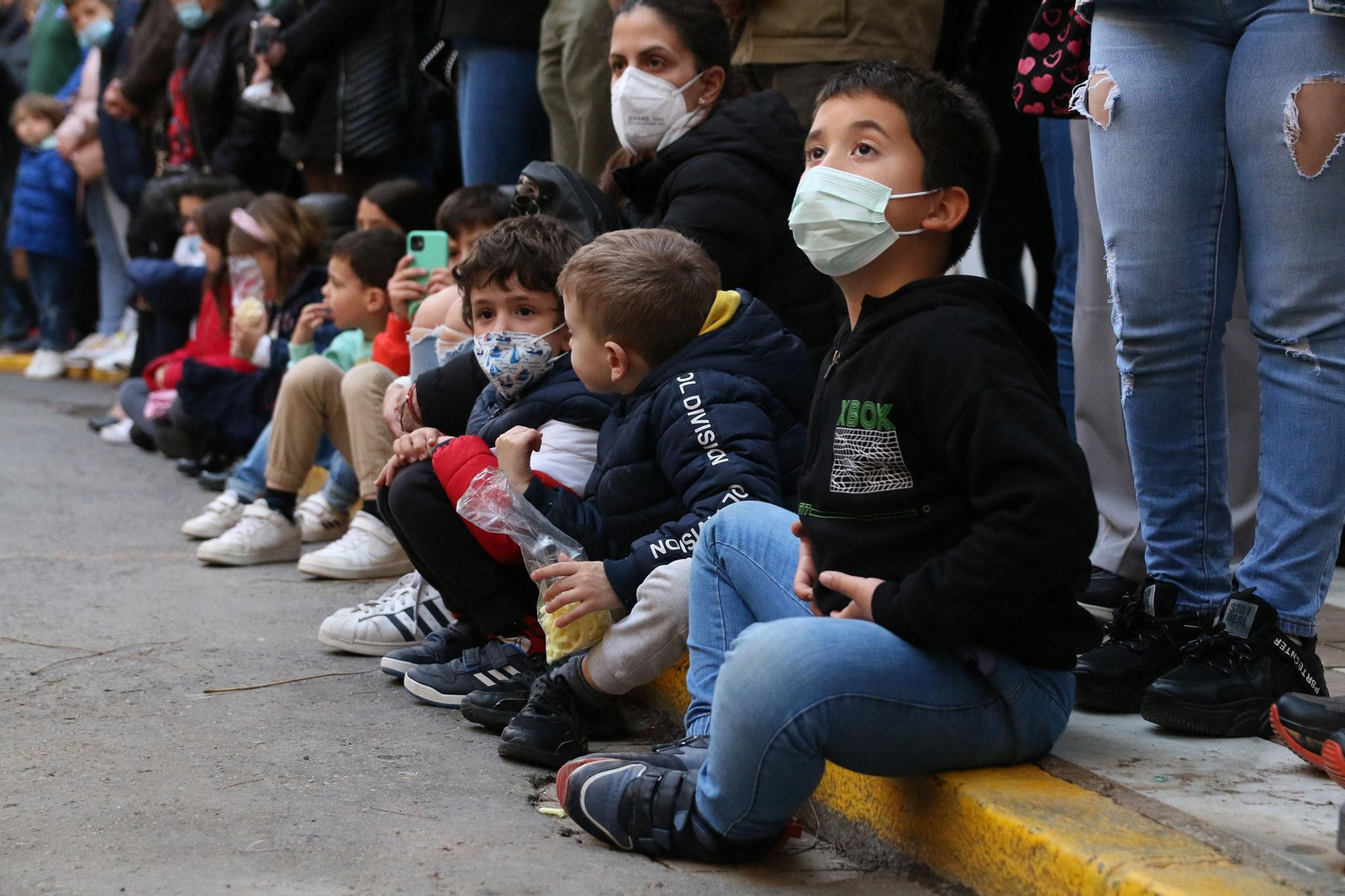 La procesión de Soledad de Almería, en imágenes