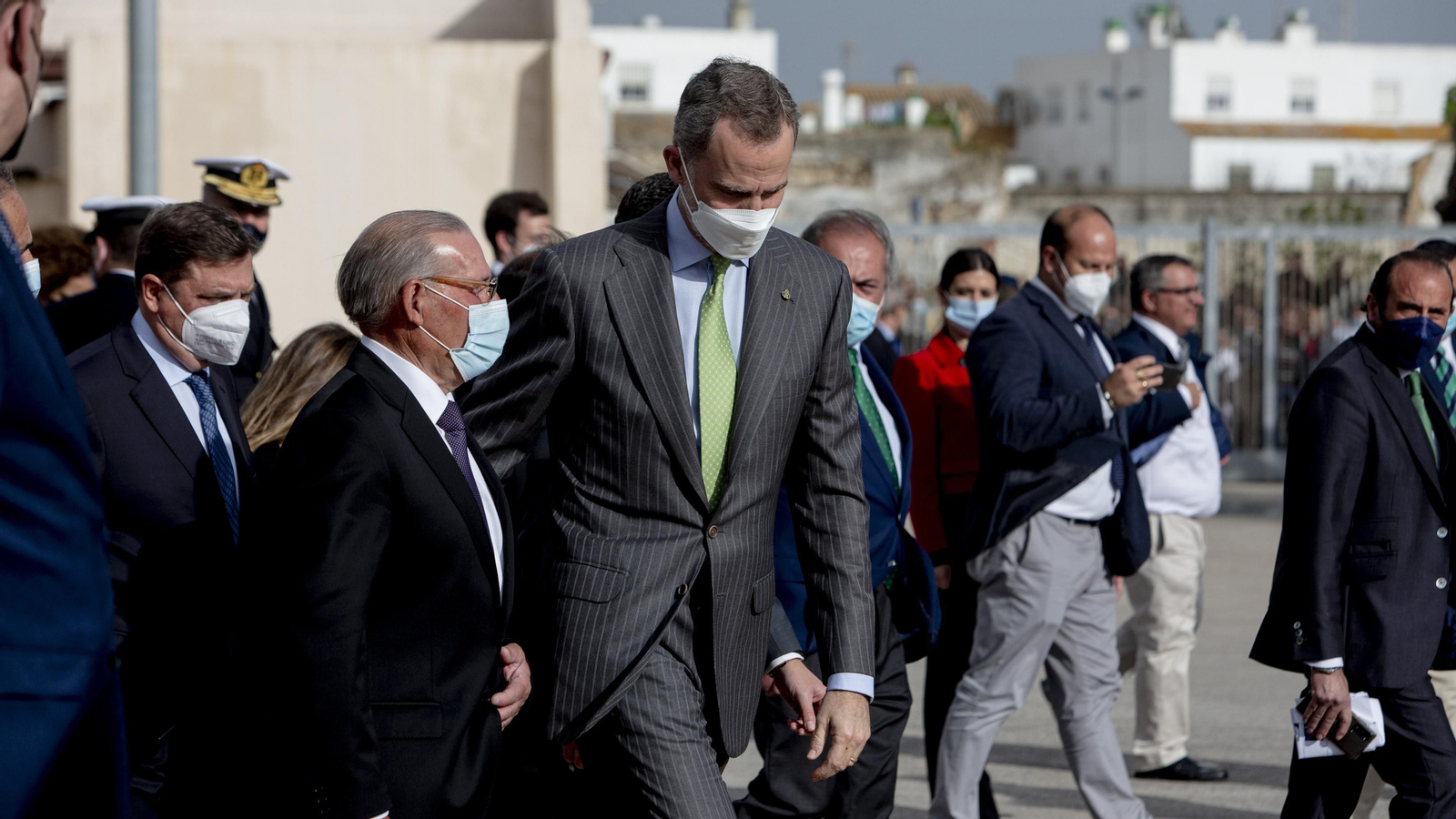 La visita del Rey Felipe VI a Sanlúcar, en imágenes
