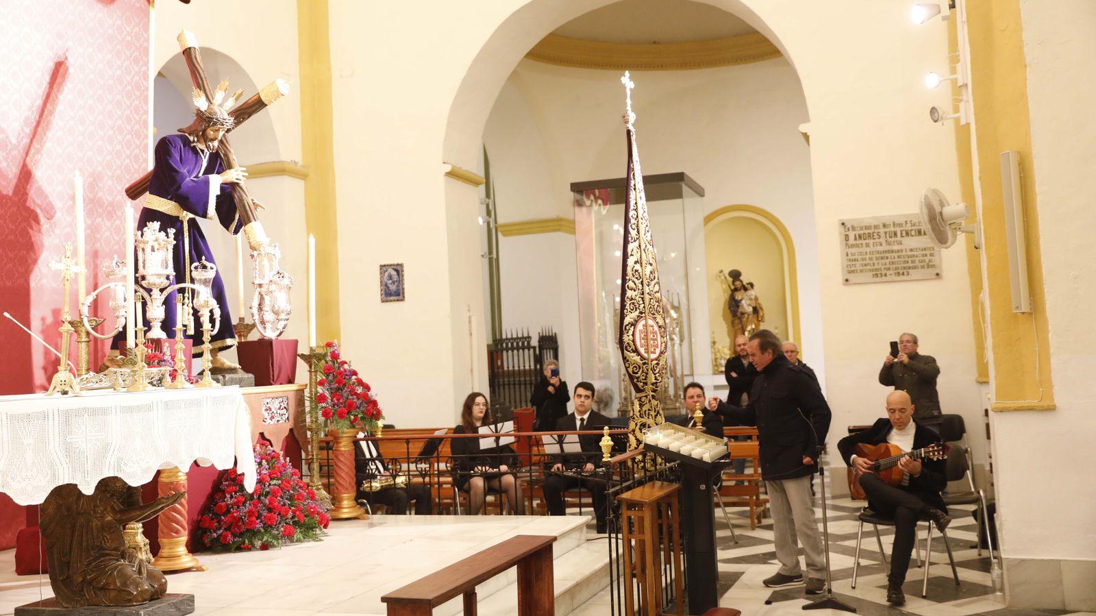 Exaltación del Nazareno a cargo de Tomás Herrera