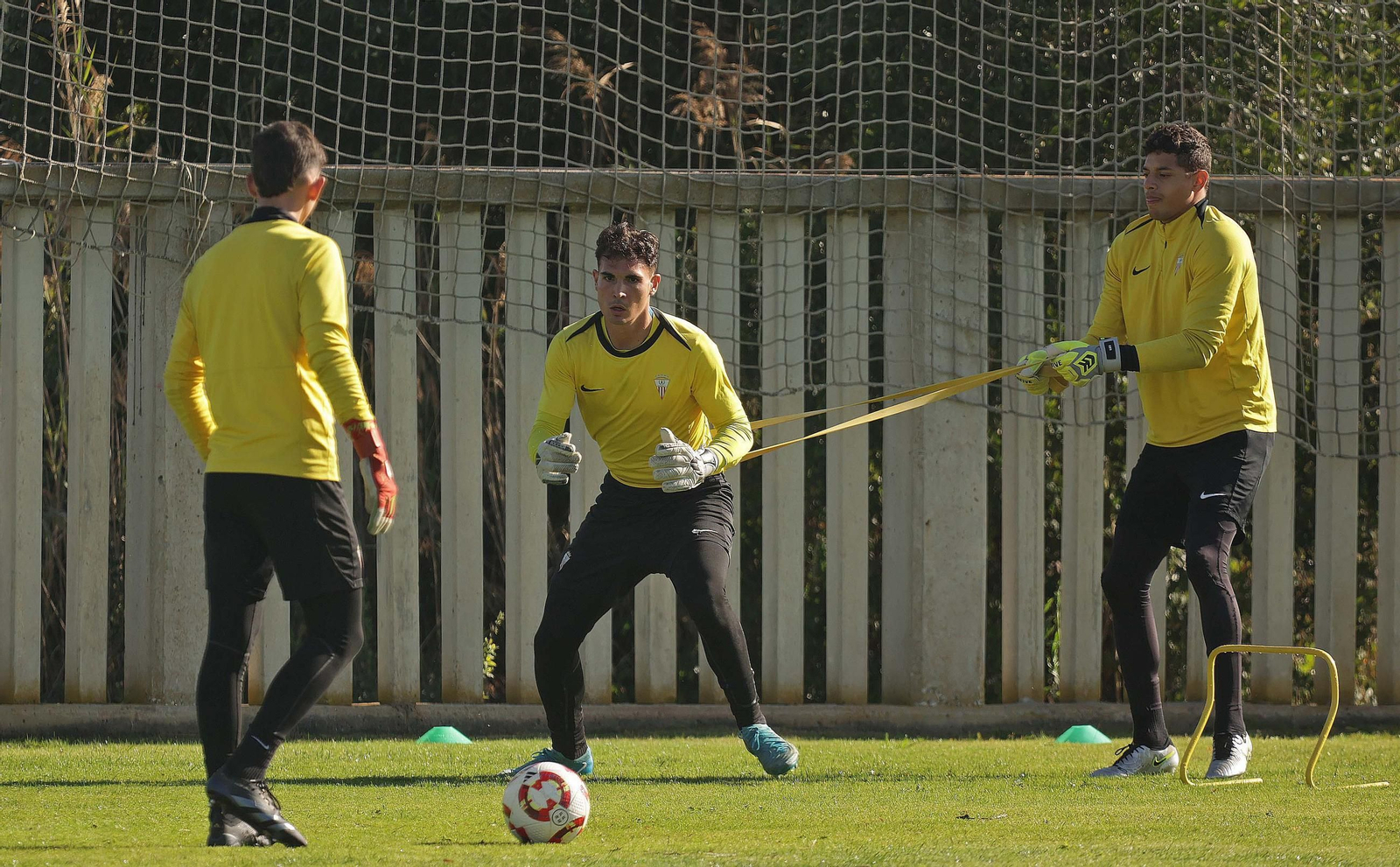 Fotos del entrenamiento del Algeciras preparatorio al partido del domingo en Marbella