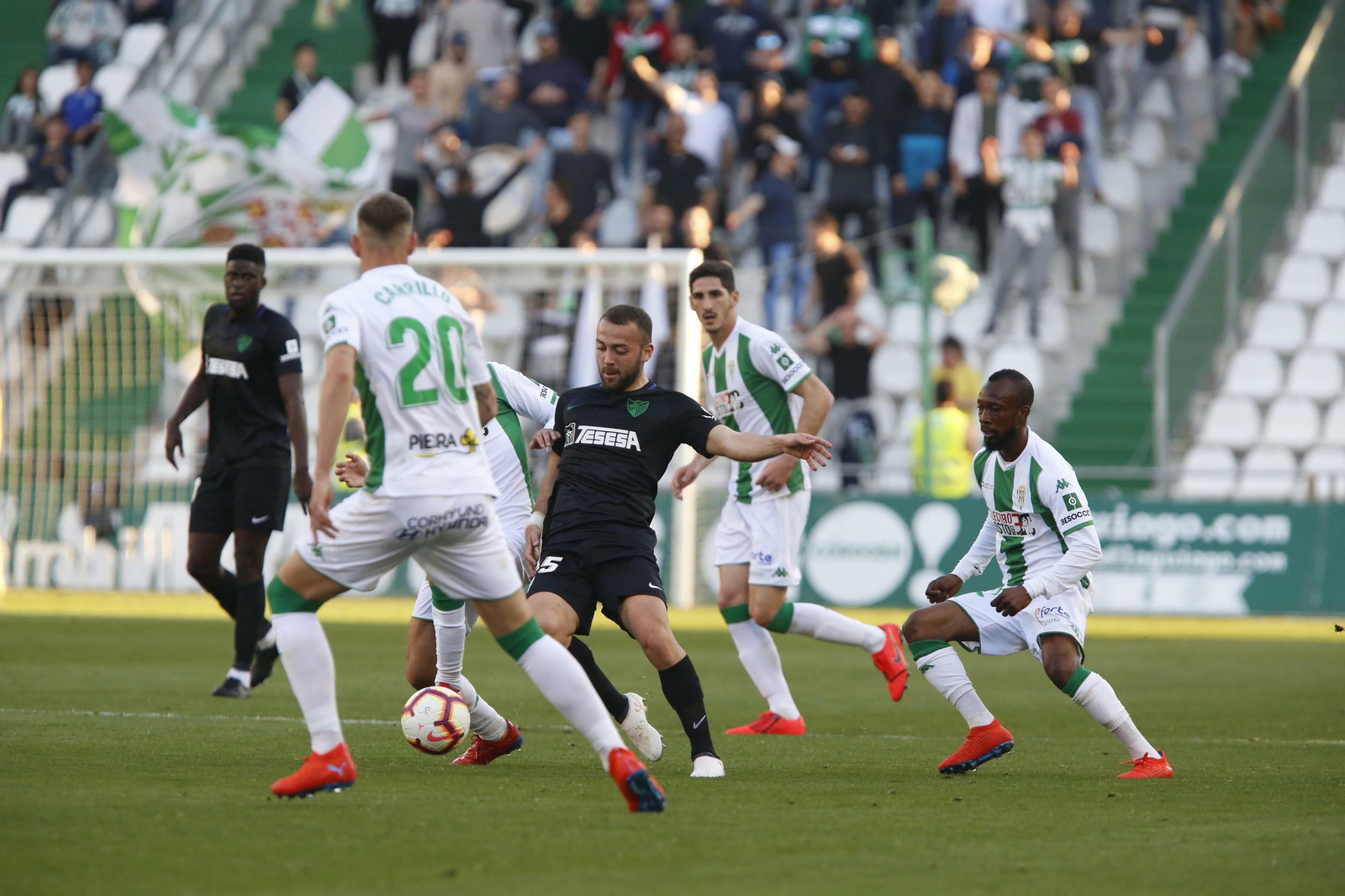 Las imágenes del empate del Córdoba - Málaga (1-1)