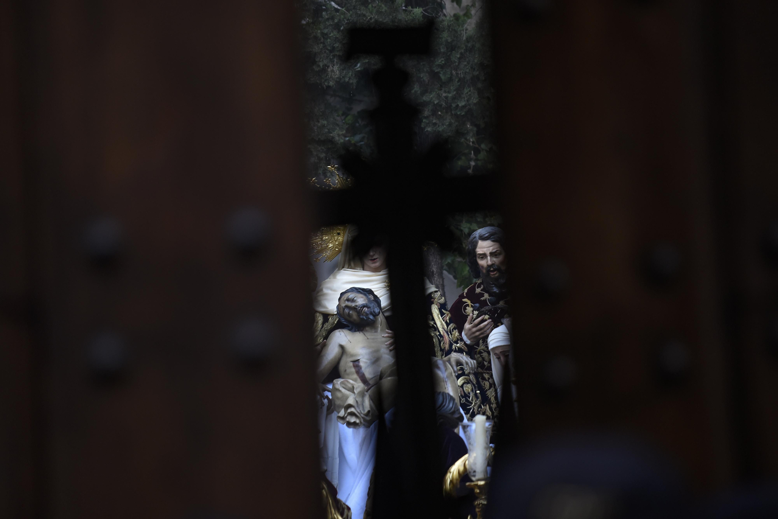 Las imágenes de la hermandad de La Mortaja