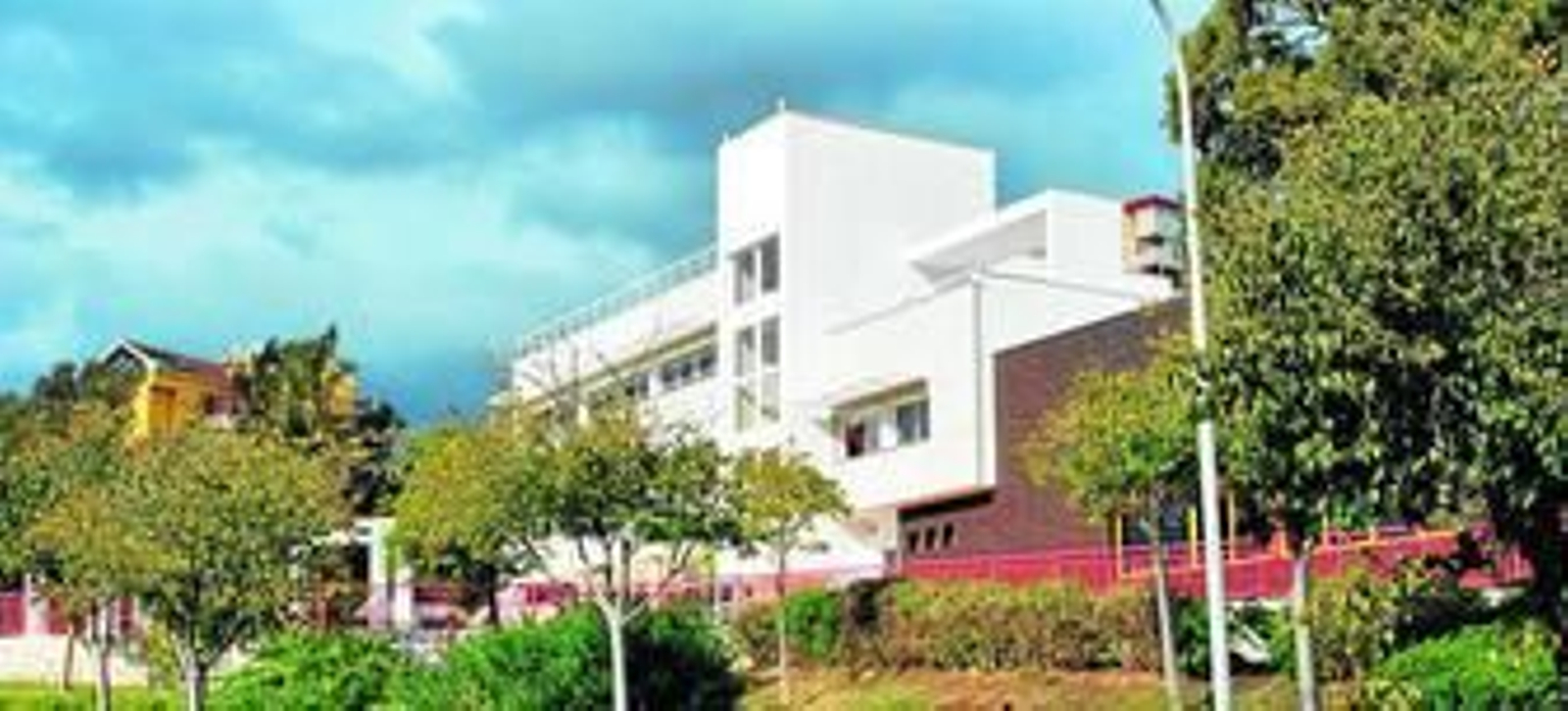 La fachada principal del Parque Innova.