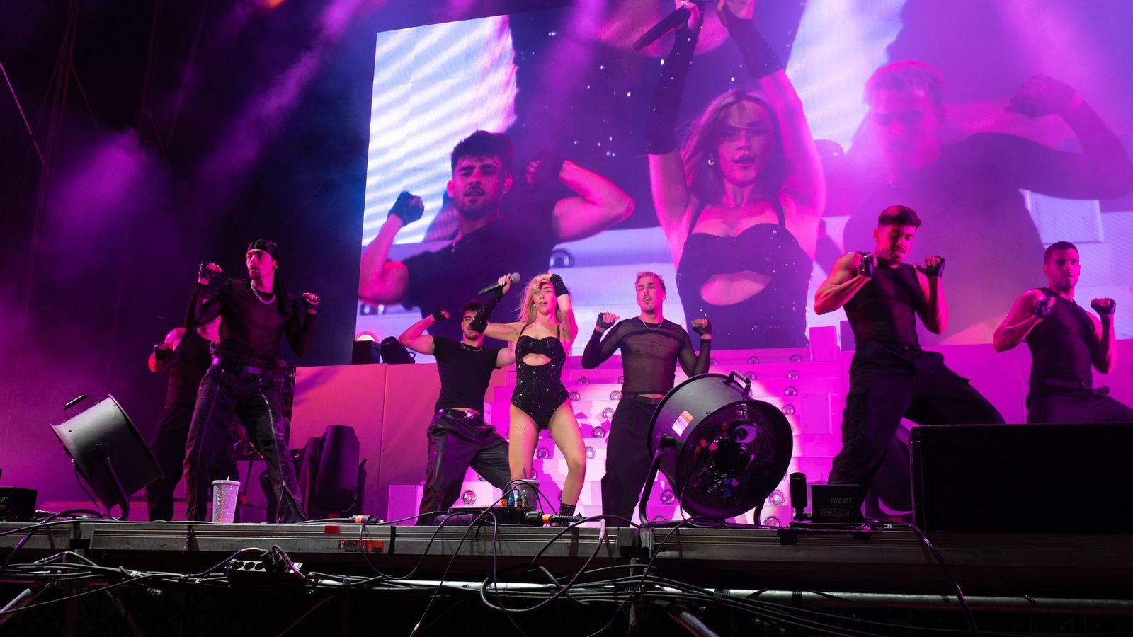 Ana Mena fue una de las artistas más ovacionadas del Salinas Sound