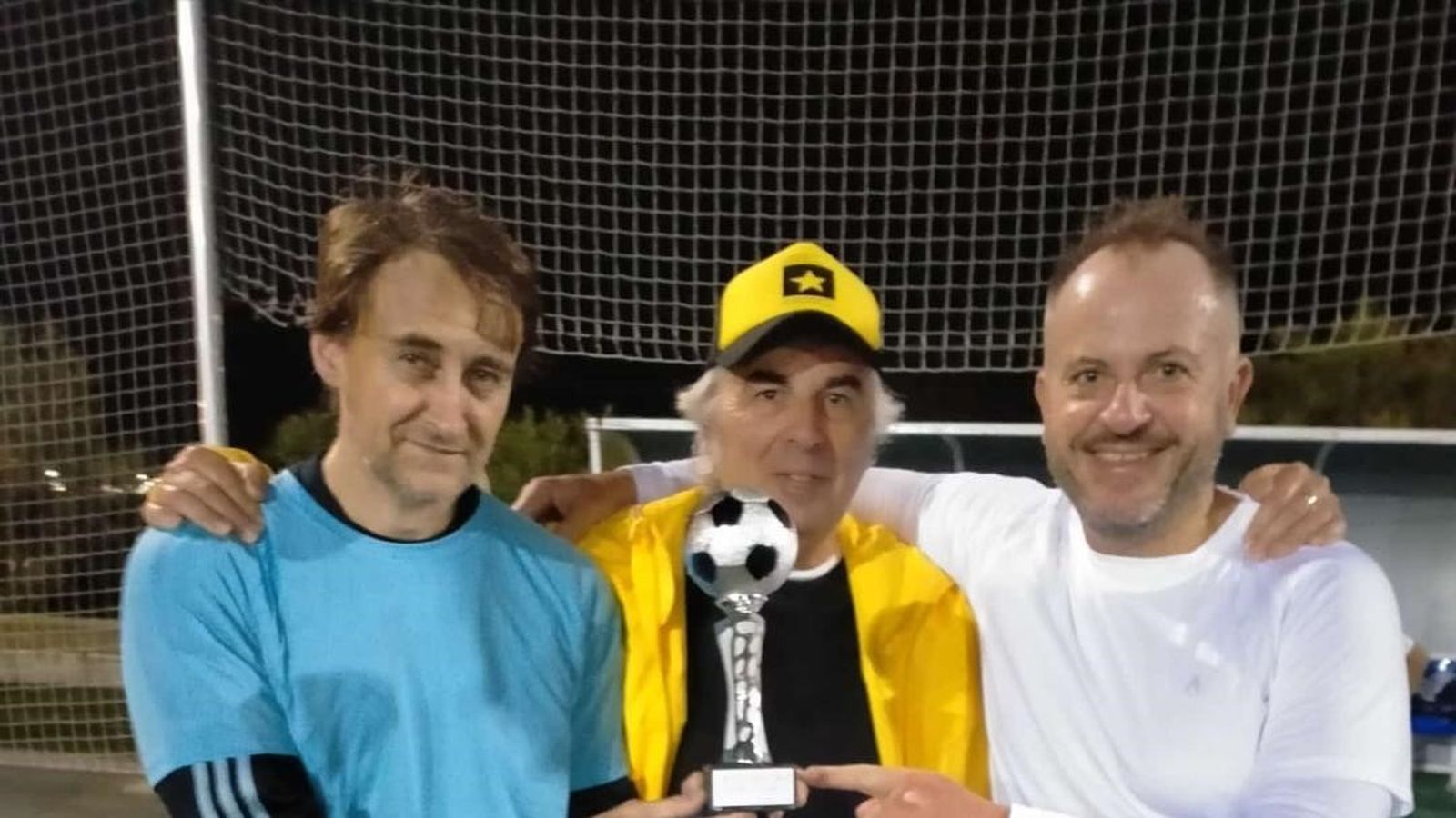 Antonio Pérez, José Luis García y Luis Márquez.