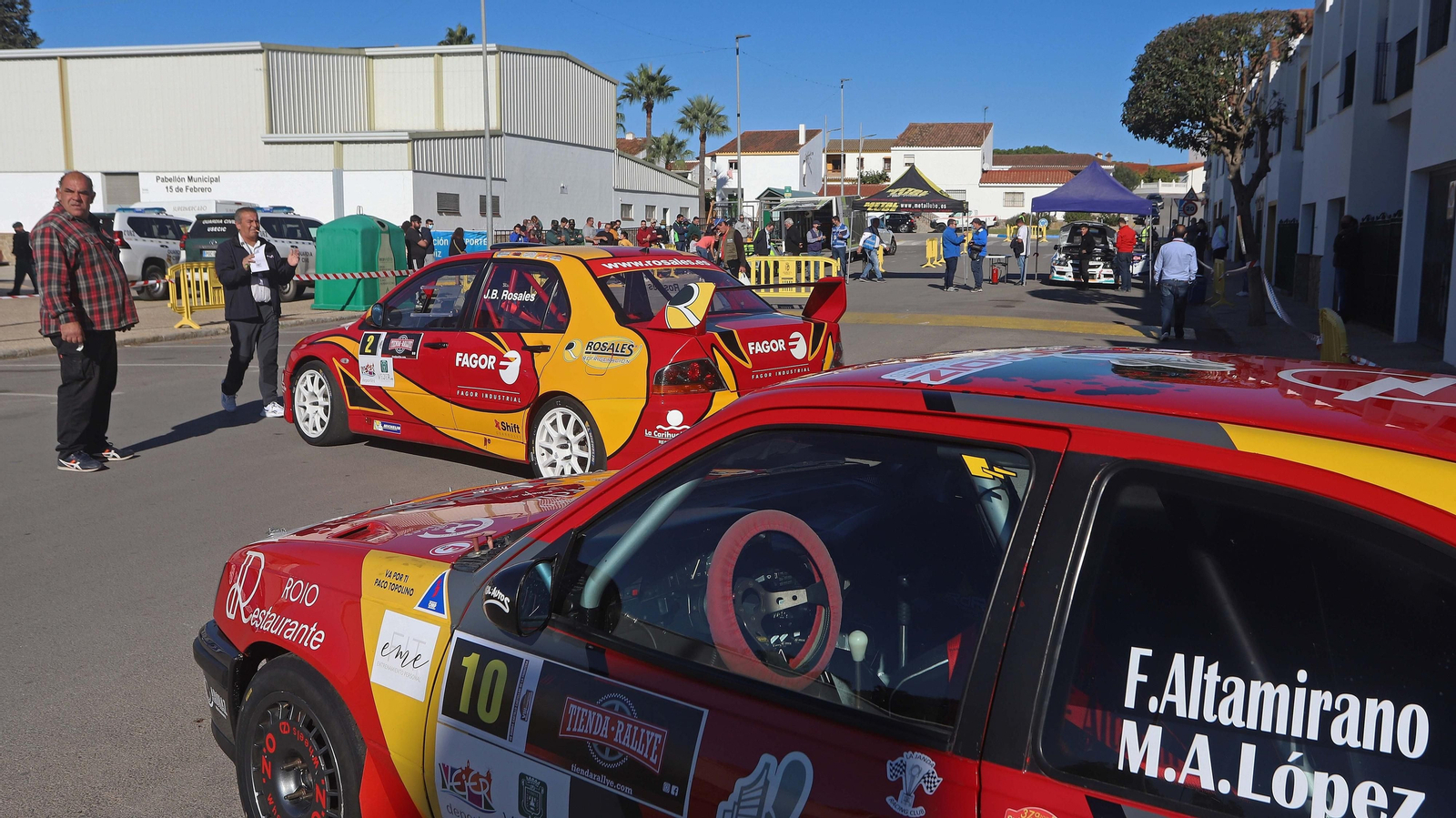 Fotos de los preparativos de la VIII Subida a Castellar