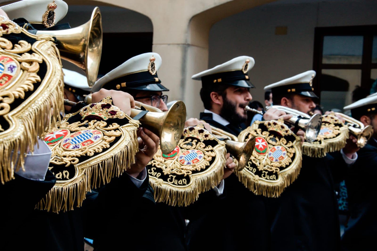 Imagen de archivo de los músicos de la Agrupación Musical San Juan