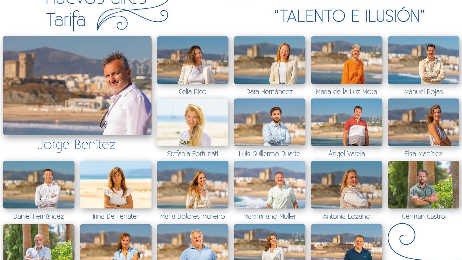 La candidatura de Nuevos Aires Tarifa.