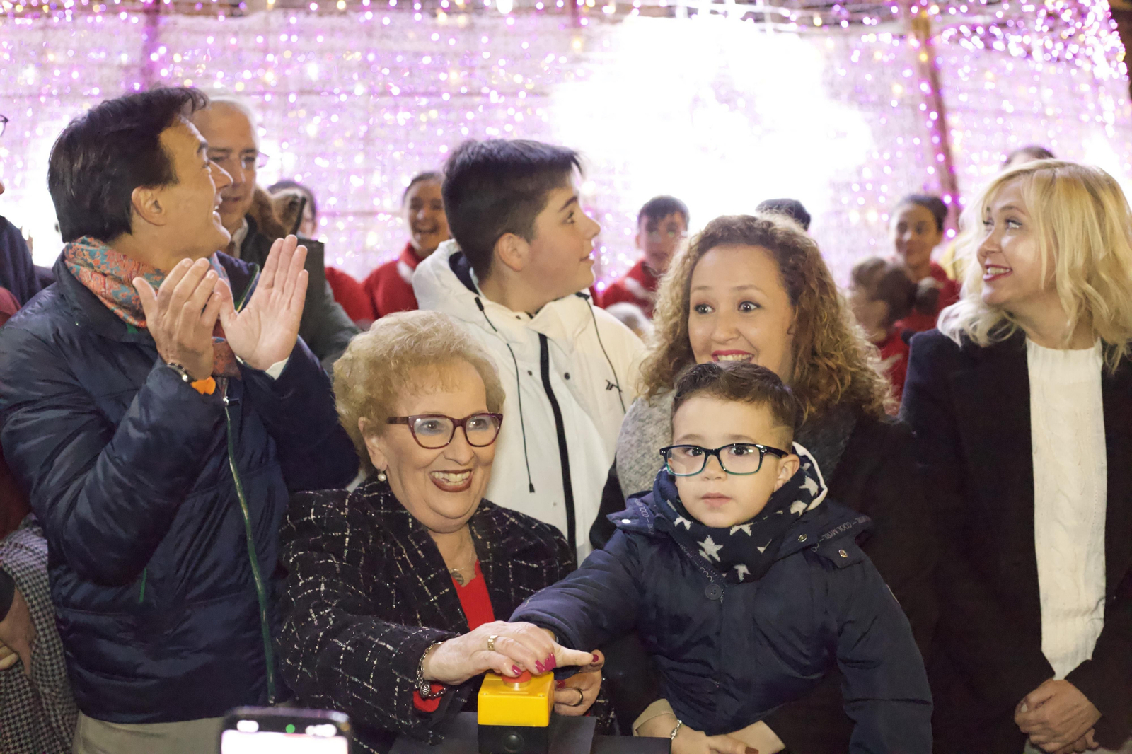 Así ha sido el encendido de luces en Jaén capital