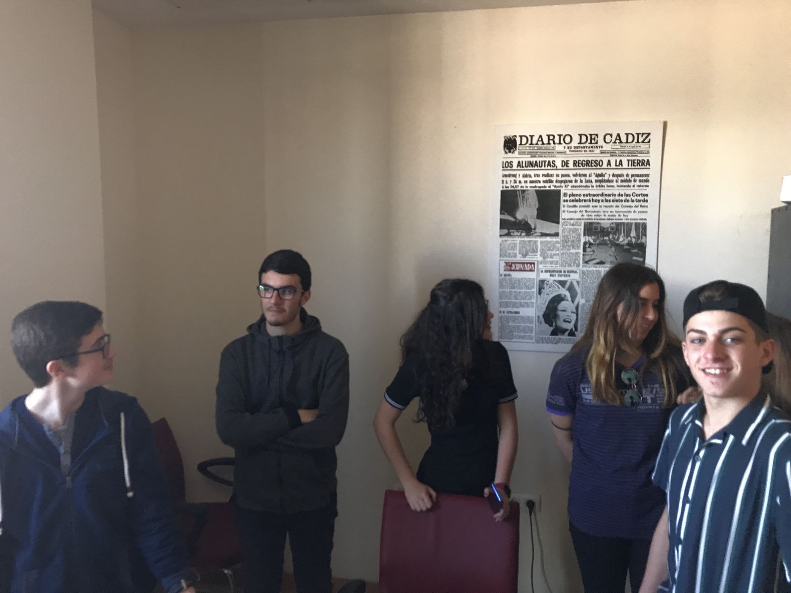 El IES Antonio Muro de Puerto Real visita Diario de Cádiz