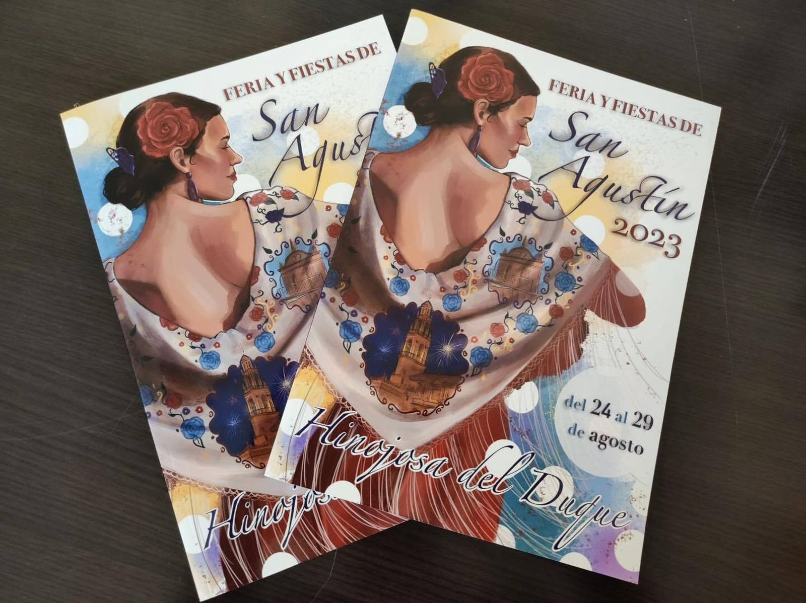 Carteles de la Feria de San Agustín de Hinojosa del Duque.