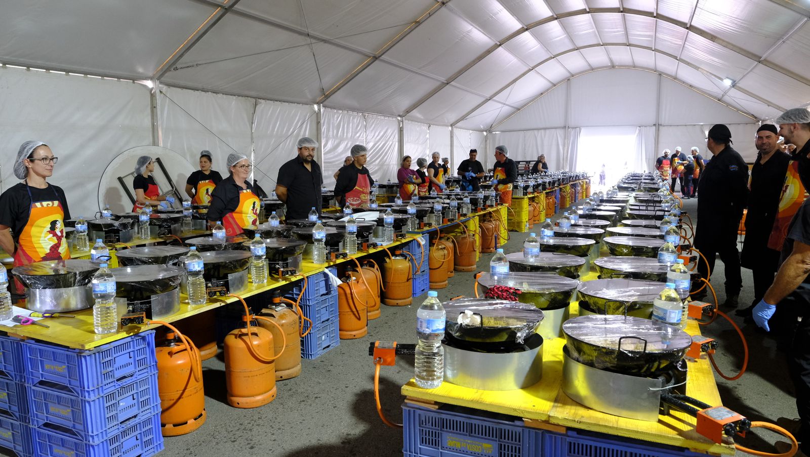 Imágenes de la comida anual de la CUCN, en Níjar
