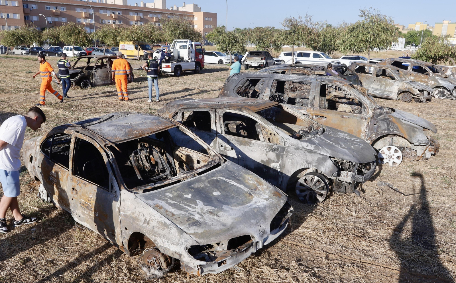 Incendio en Pino Montano