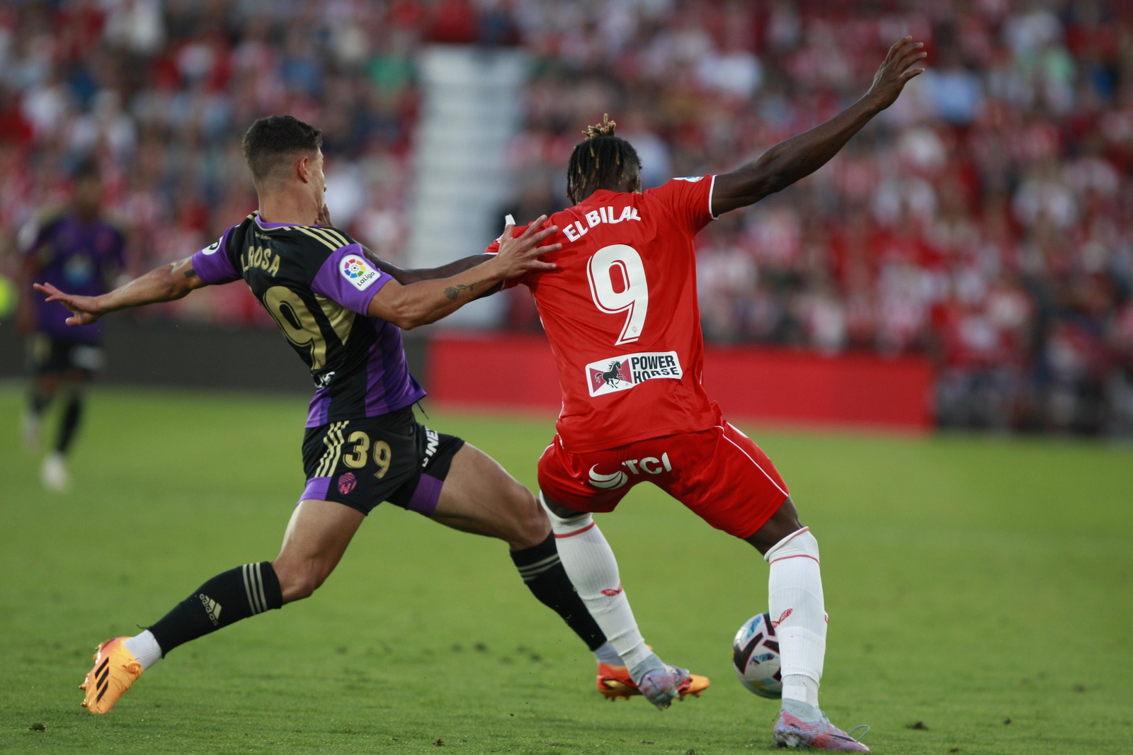 Imágenes del partido U.D. Almería-Real Valladolid C.F.