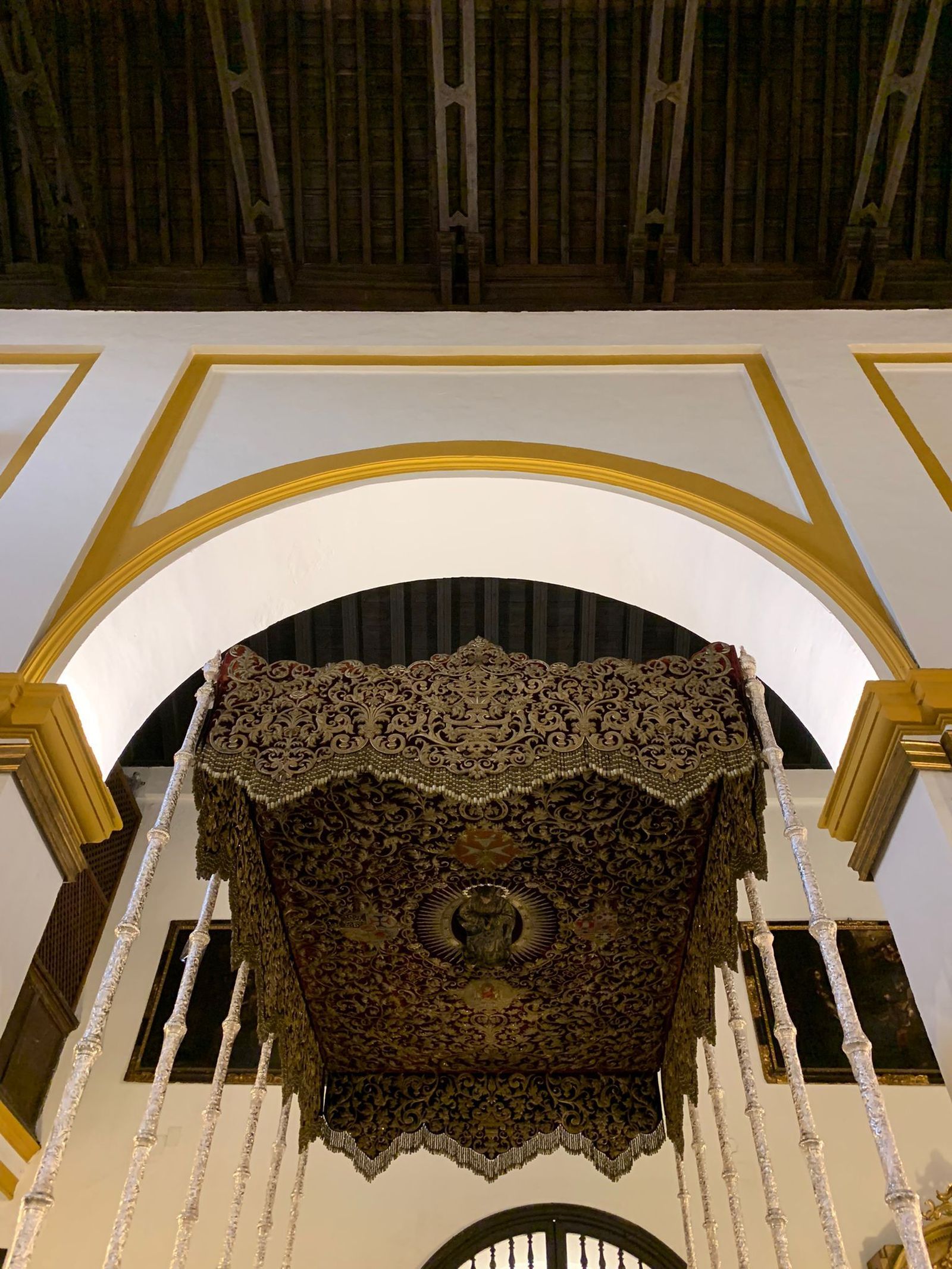 El palio de la Amargura en San Juan de la Palma