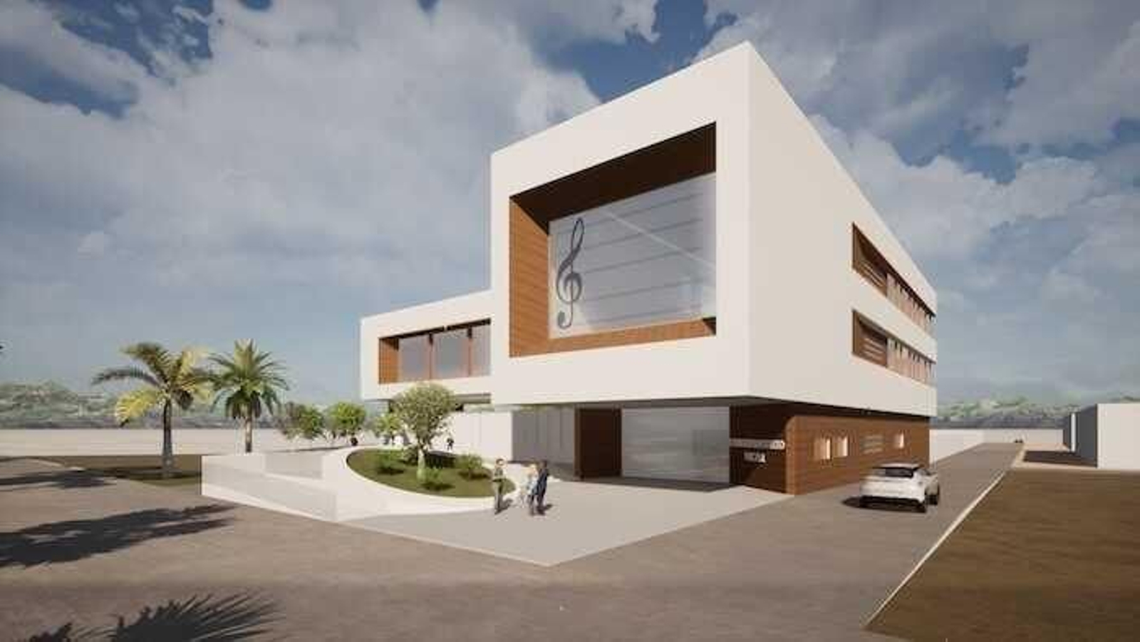 La futura Escuela de Música de Vícar tendrá 27  aulas