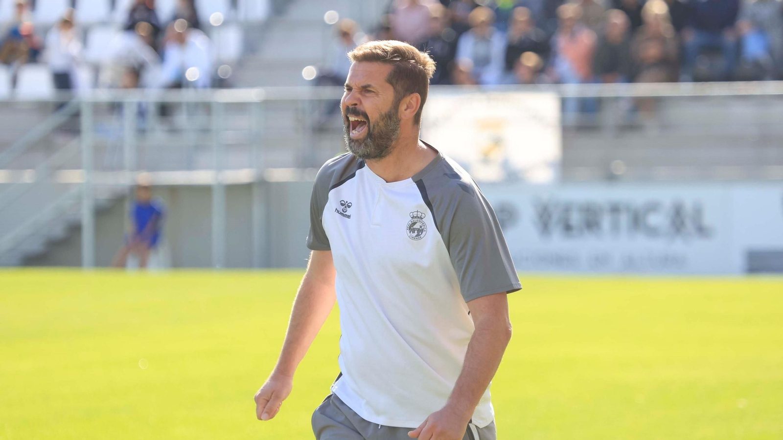 David Sánchez, entrenador de la Real Balompédica